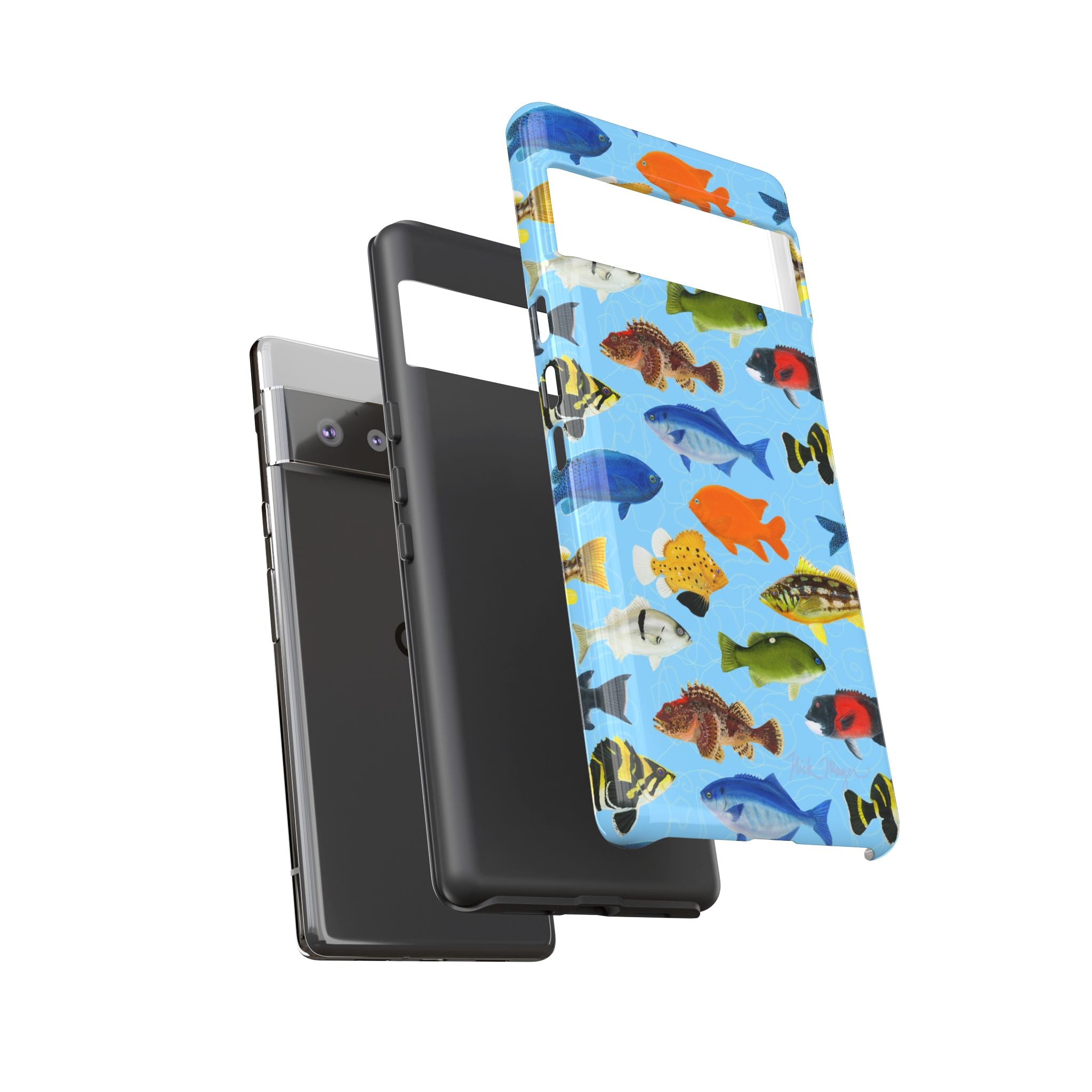 NEW California Fish Blue Phone Case (Samsung)