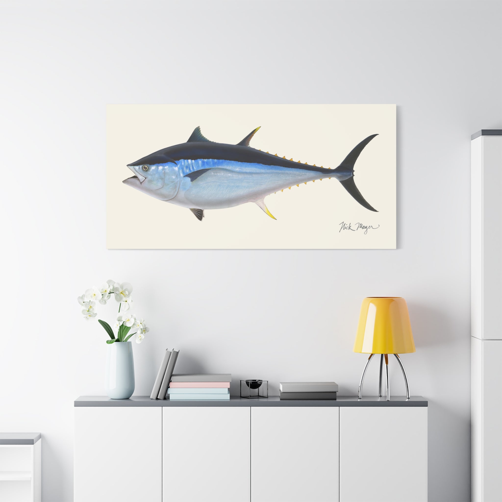Giant Bluefin Tuna II Canvas Print