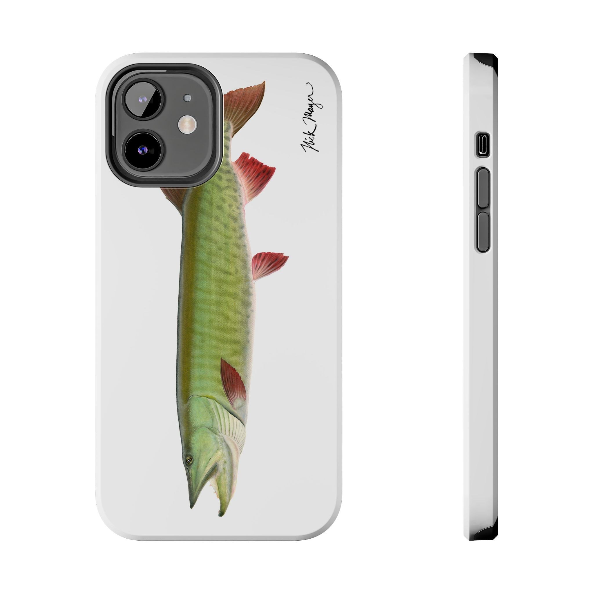 Trophy Muskie White Phone Case (iPhone)