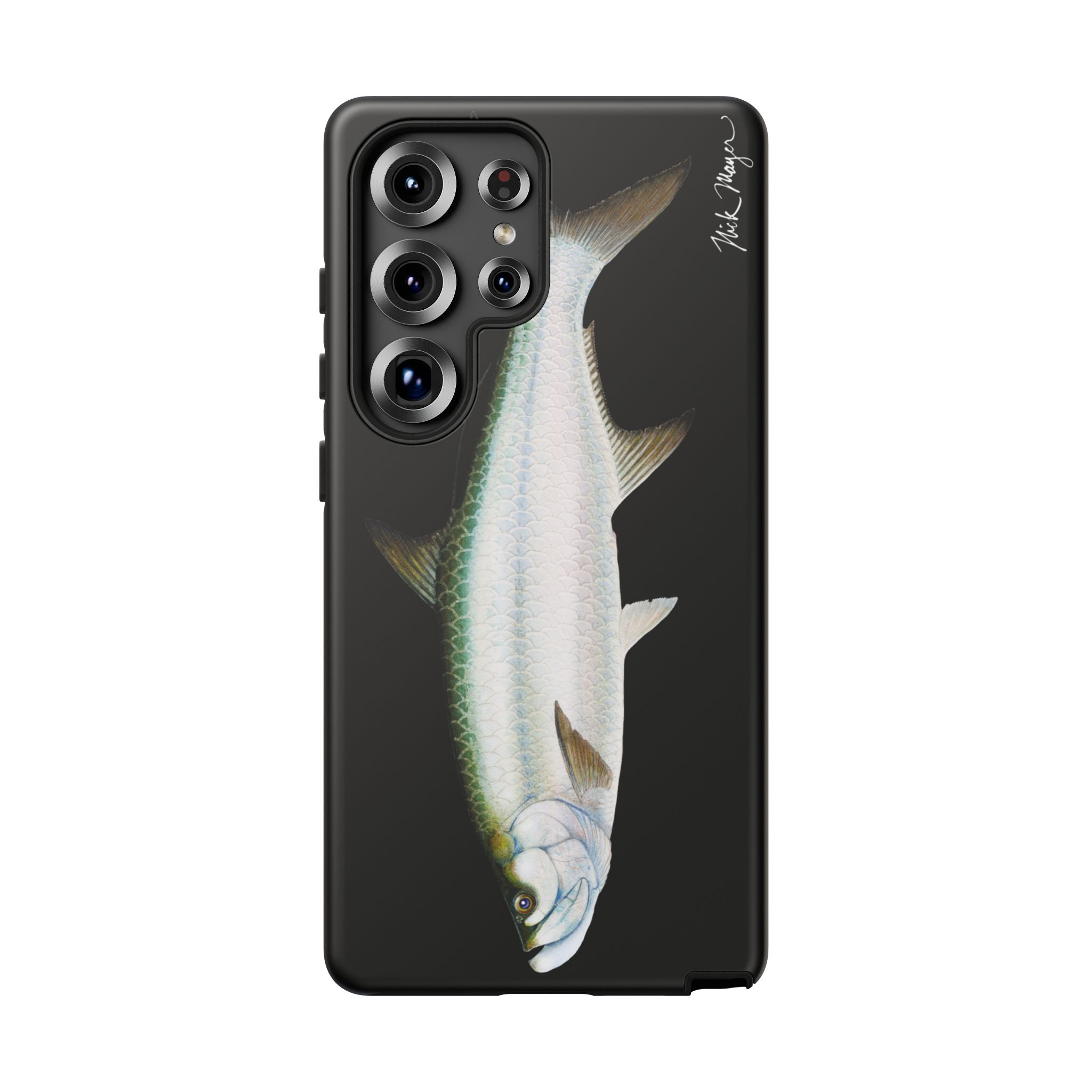 Tarpon Black Phone Case (Samsung) Printify