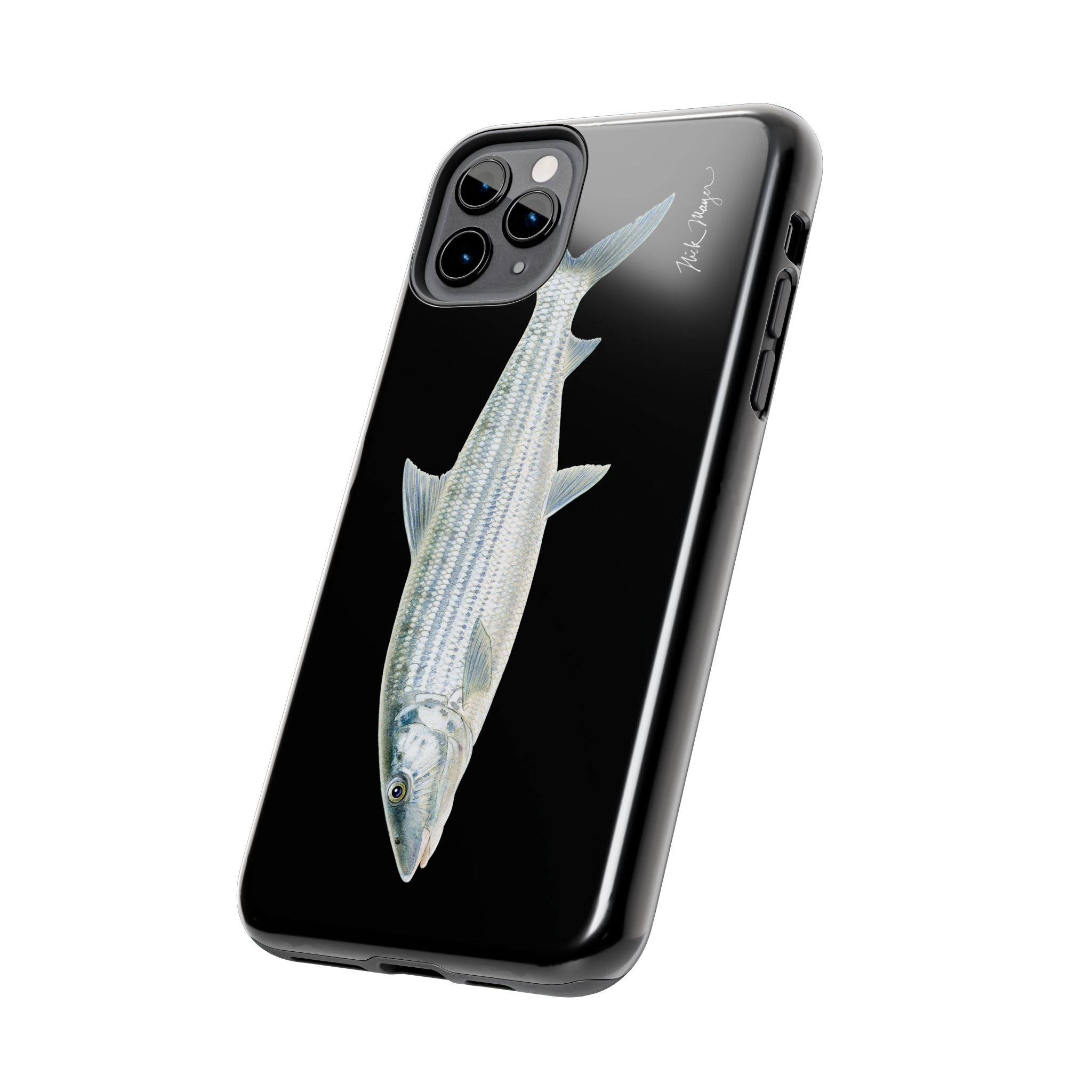 Bonefish Black Phone Case (iPhone)