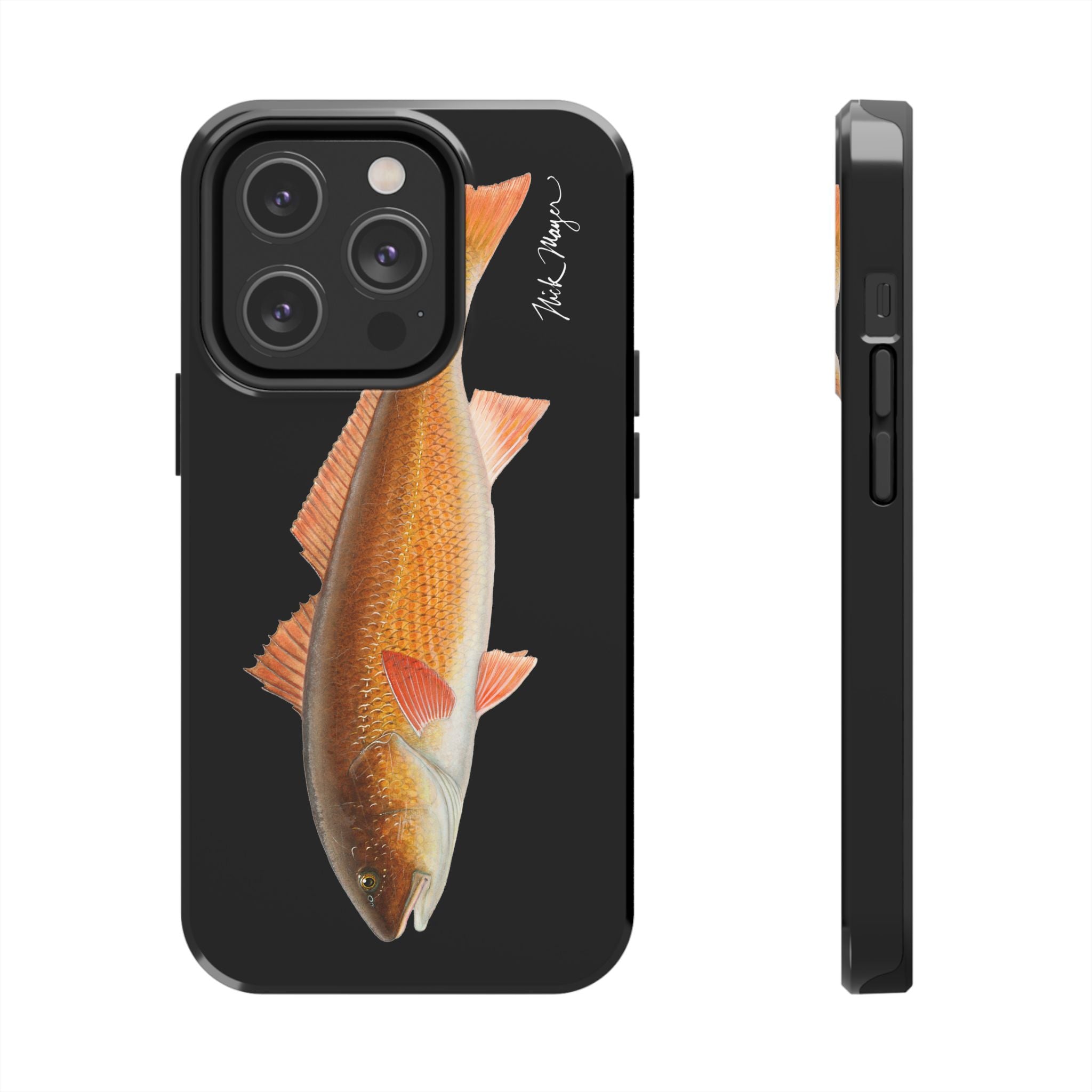 Redfish Black Phone Case (iPhone)