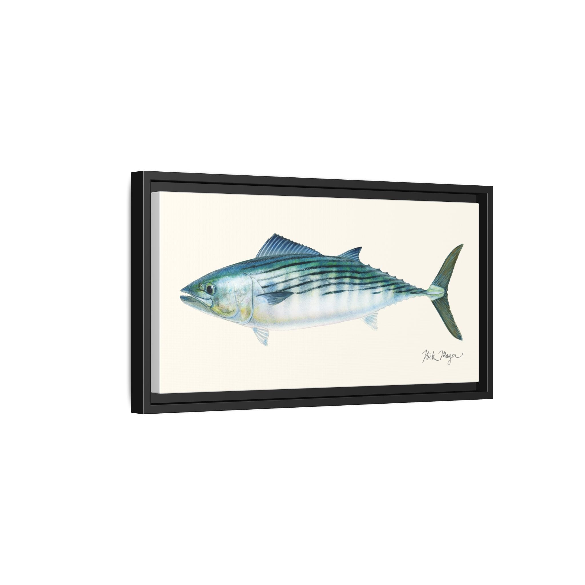 Bonito Framed Canvas Print Printify