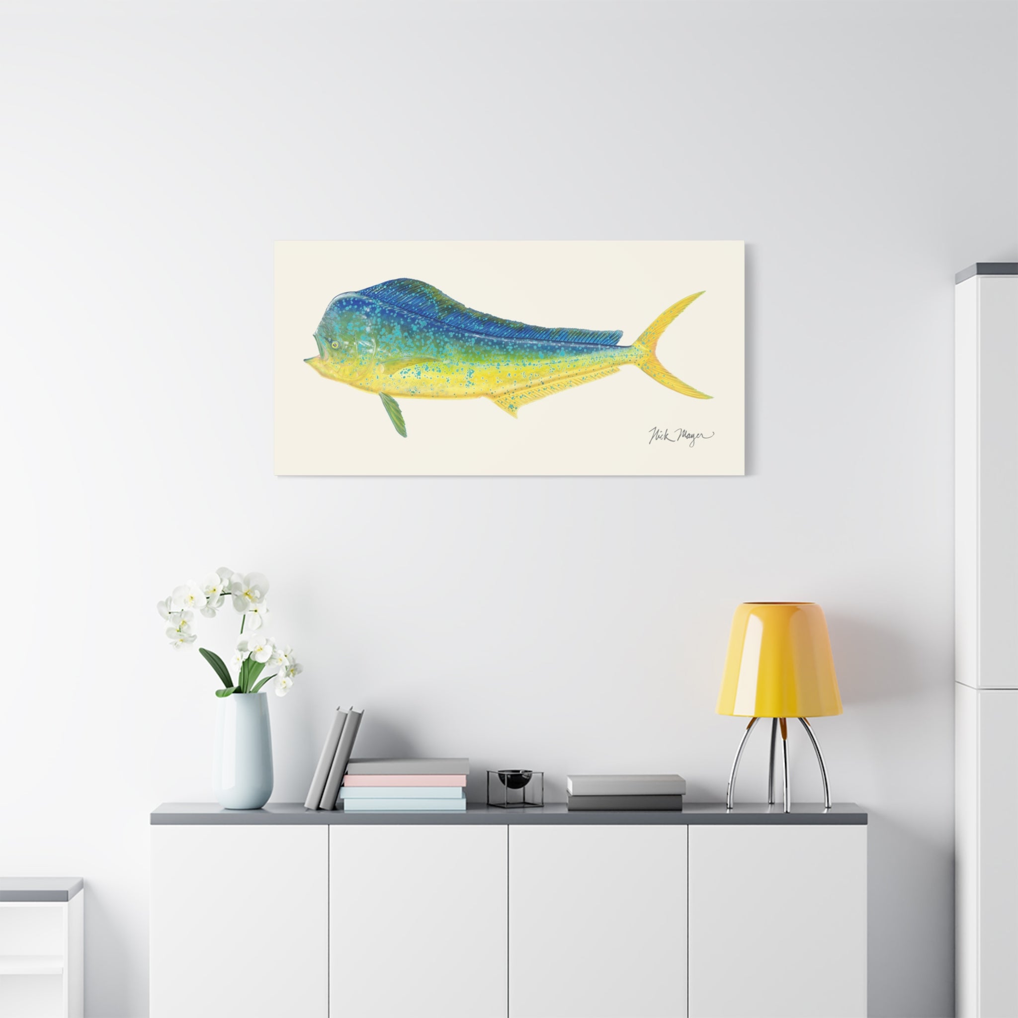 Bull Mahi Mahi/ Dorado Canvas Print