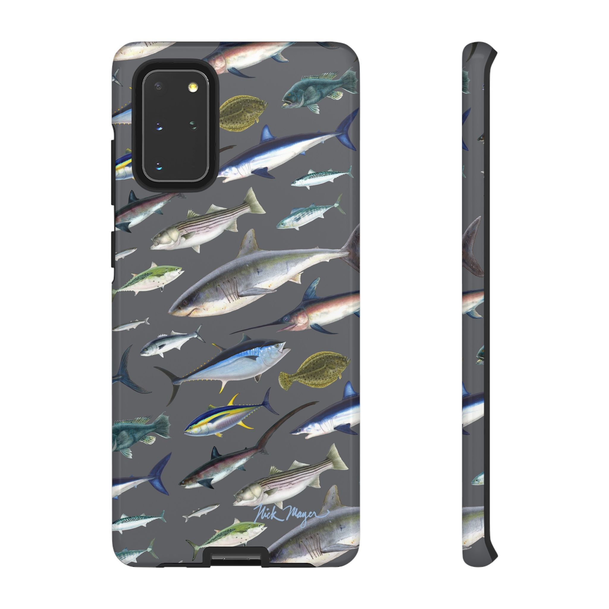 New England Offshore Fish Grey Phone Case, NEW!  (Samsung)