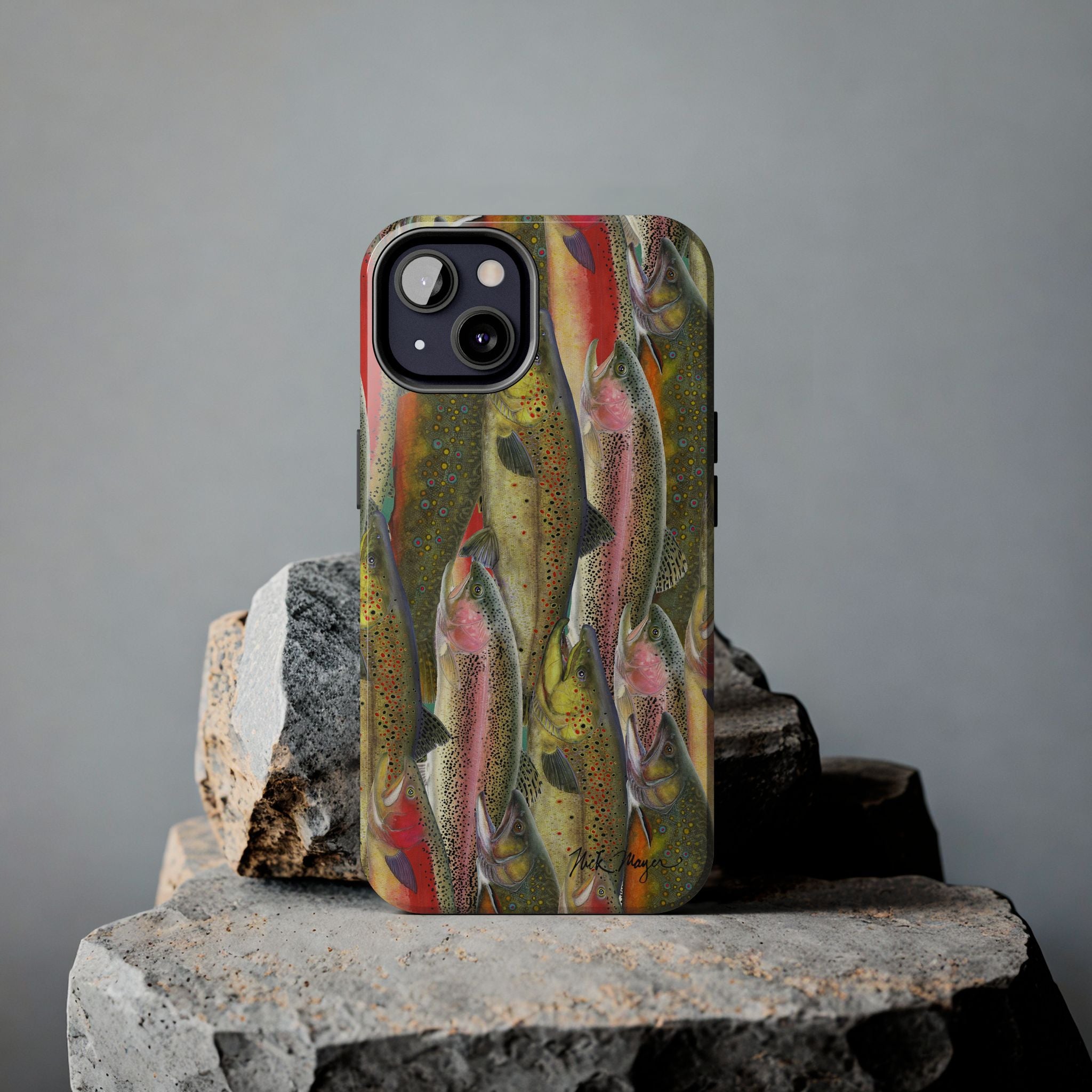 Trout Angler Phone Case (iPhone)