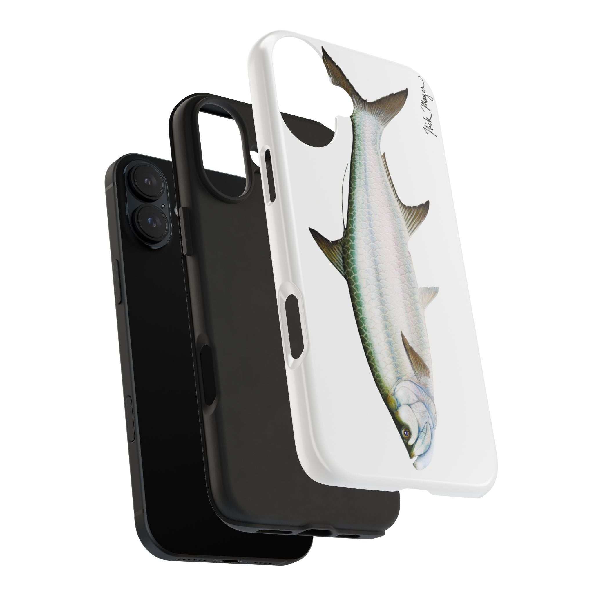 Tarpon White Phone Case (iPhone)