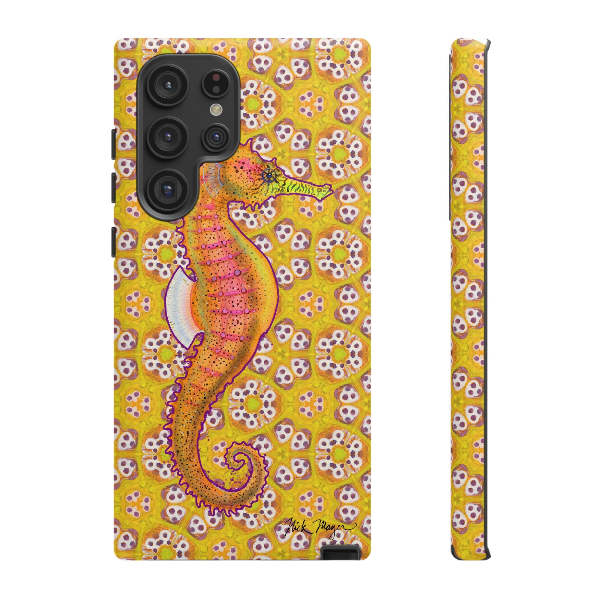Psychedelic Seahorse Phone Case (Samsung) Printify