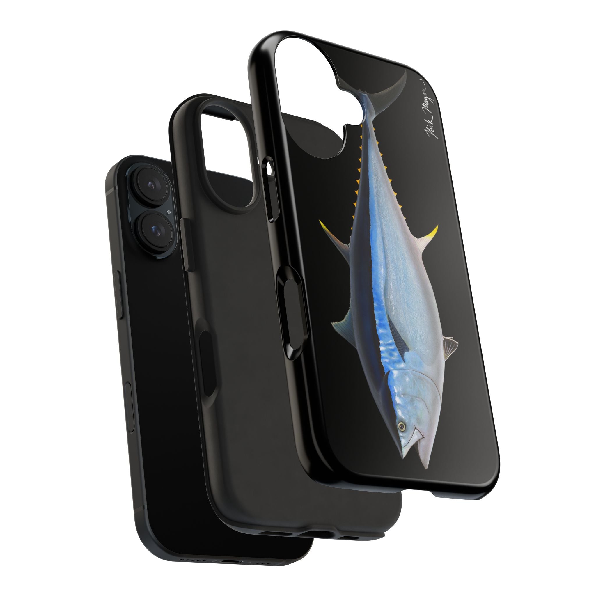 Giant Bluefin II Black Phone Case (iPhone)