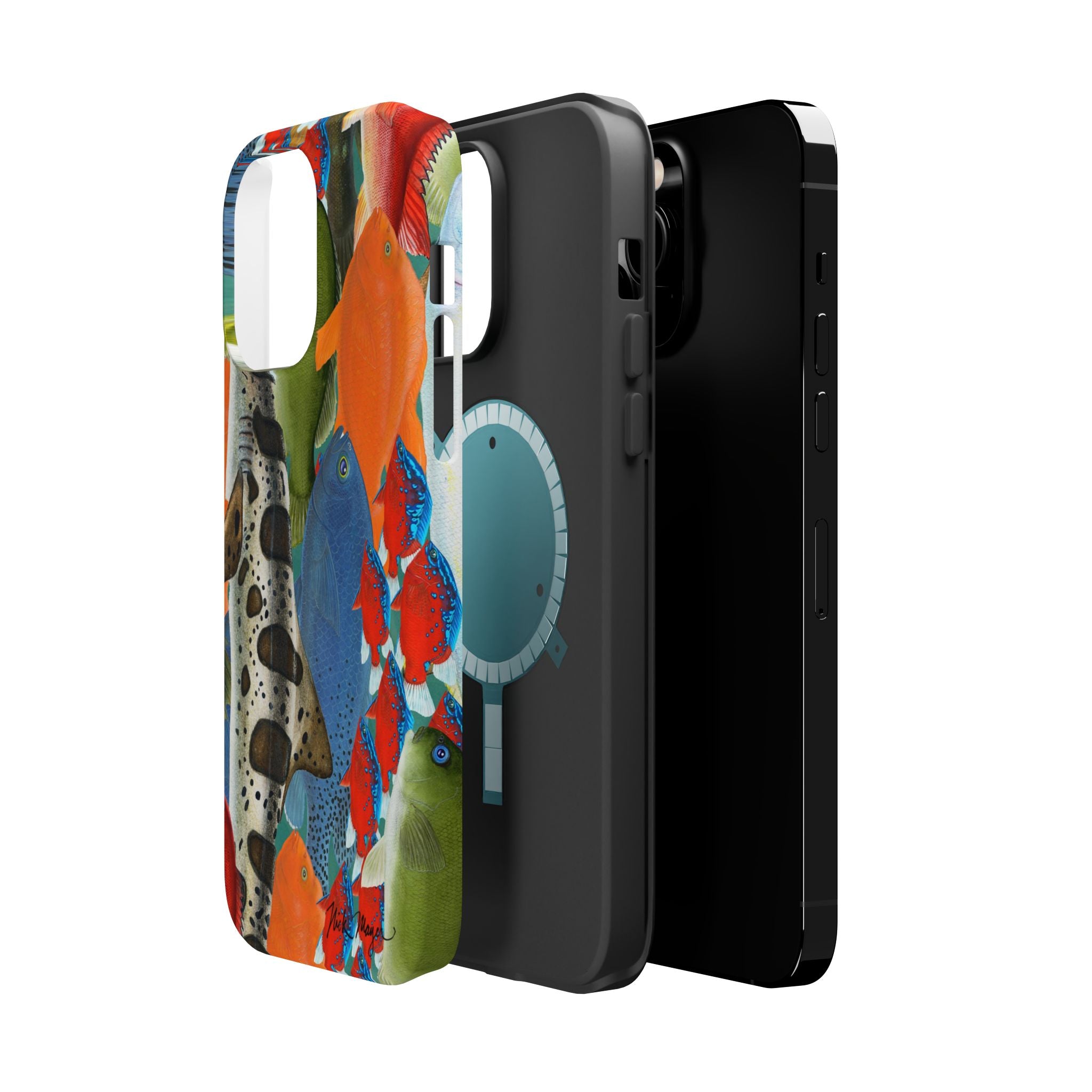 California Dive Fish MagSafe iPhone Case
