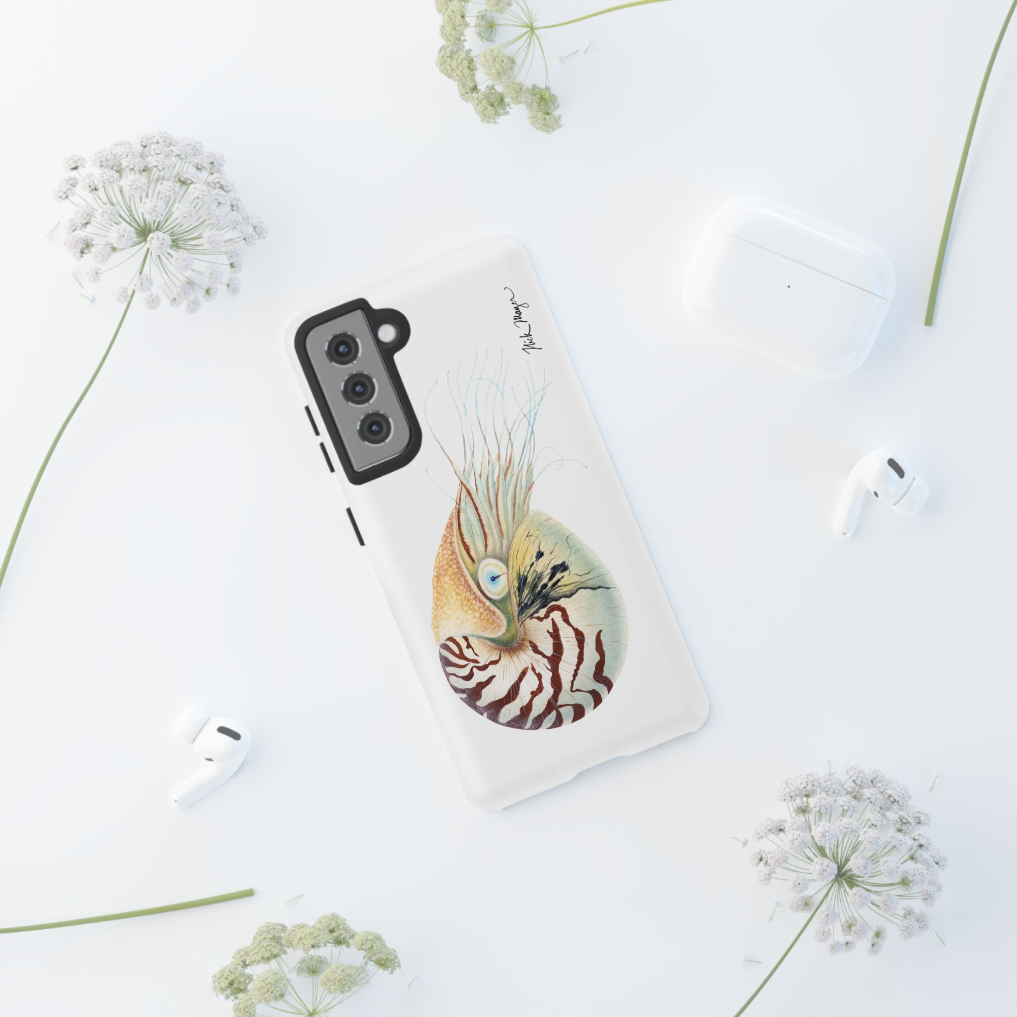 Chambered Nautilus Phone Case (Samsung) Printify