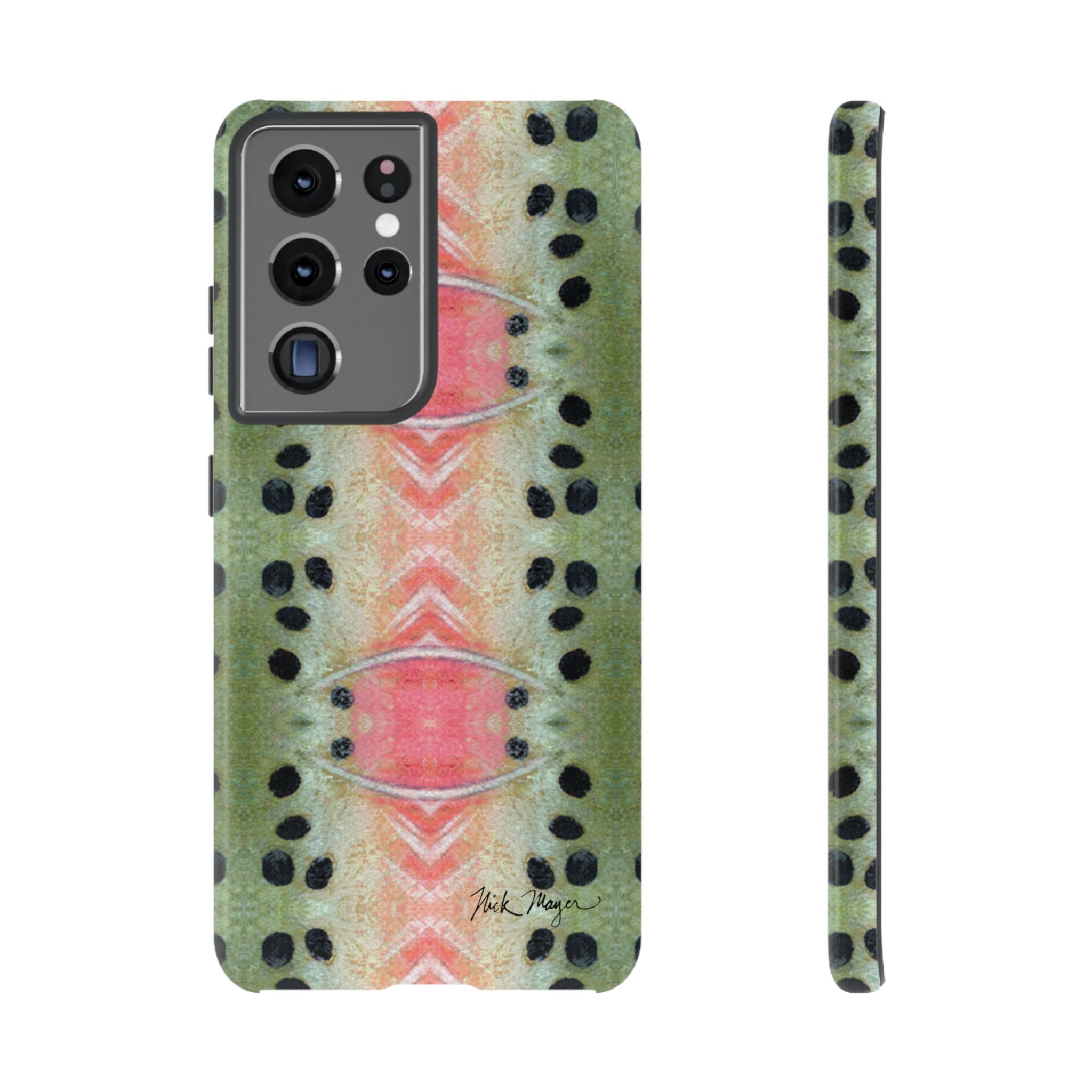Rainbow Trout Pattern Phone Case (Samsung) Printify