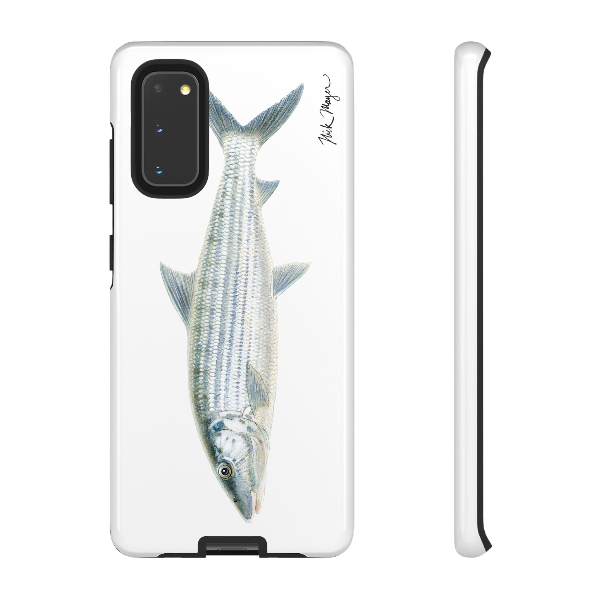 Bonefish White Phone Case (Samsung) Printify