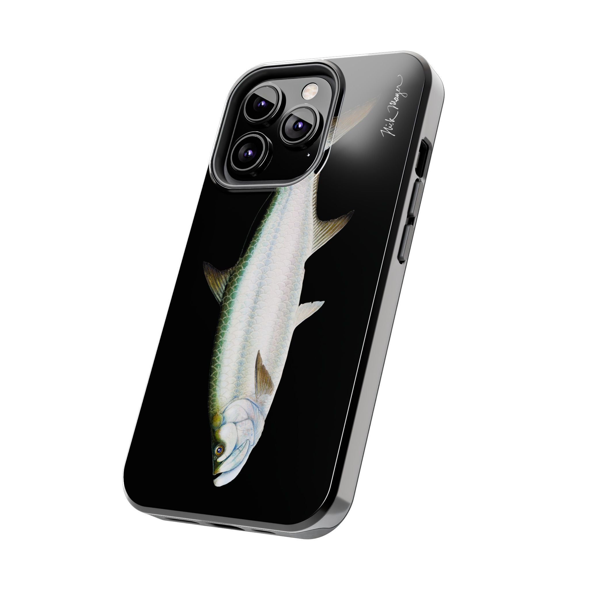 Tarpon Black Phone Case (iPhone)