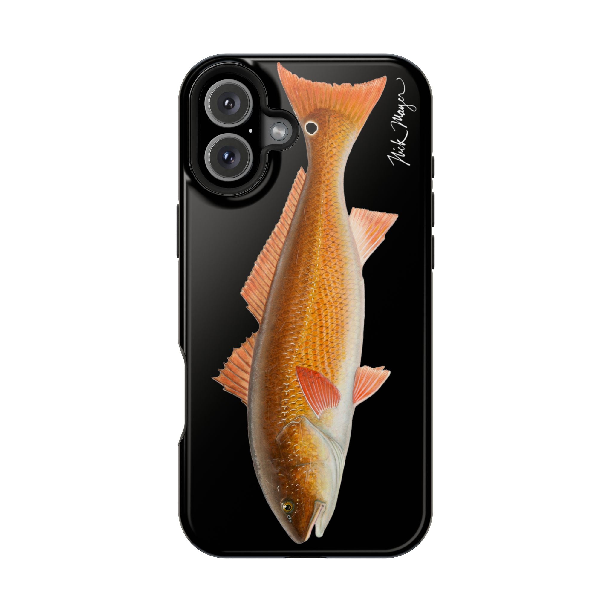 Redfish MagSafe Black iPhone Case
