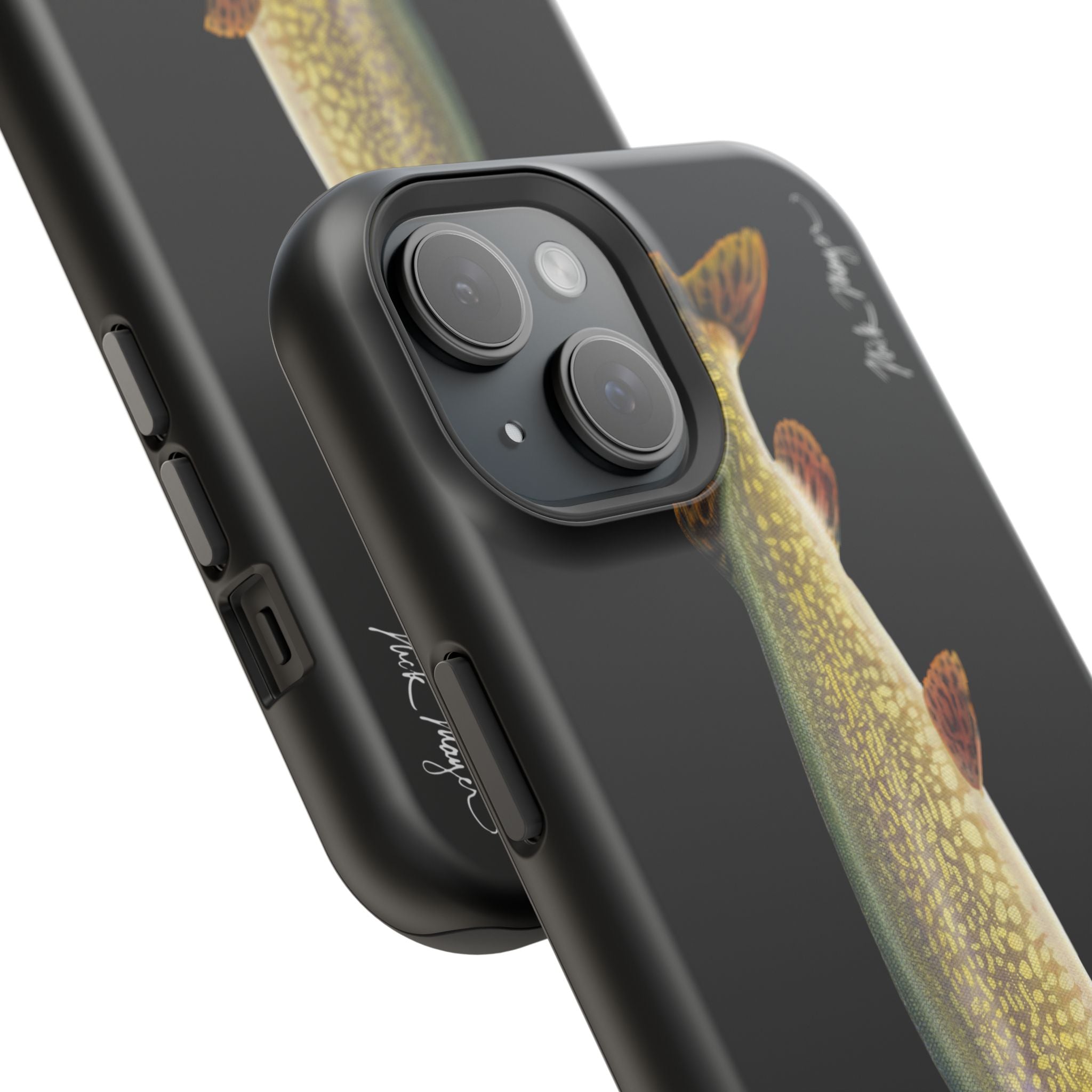 Northern Pike MagSafe Black iPhone Case Printify