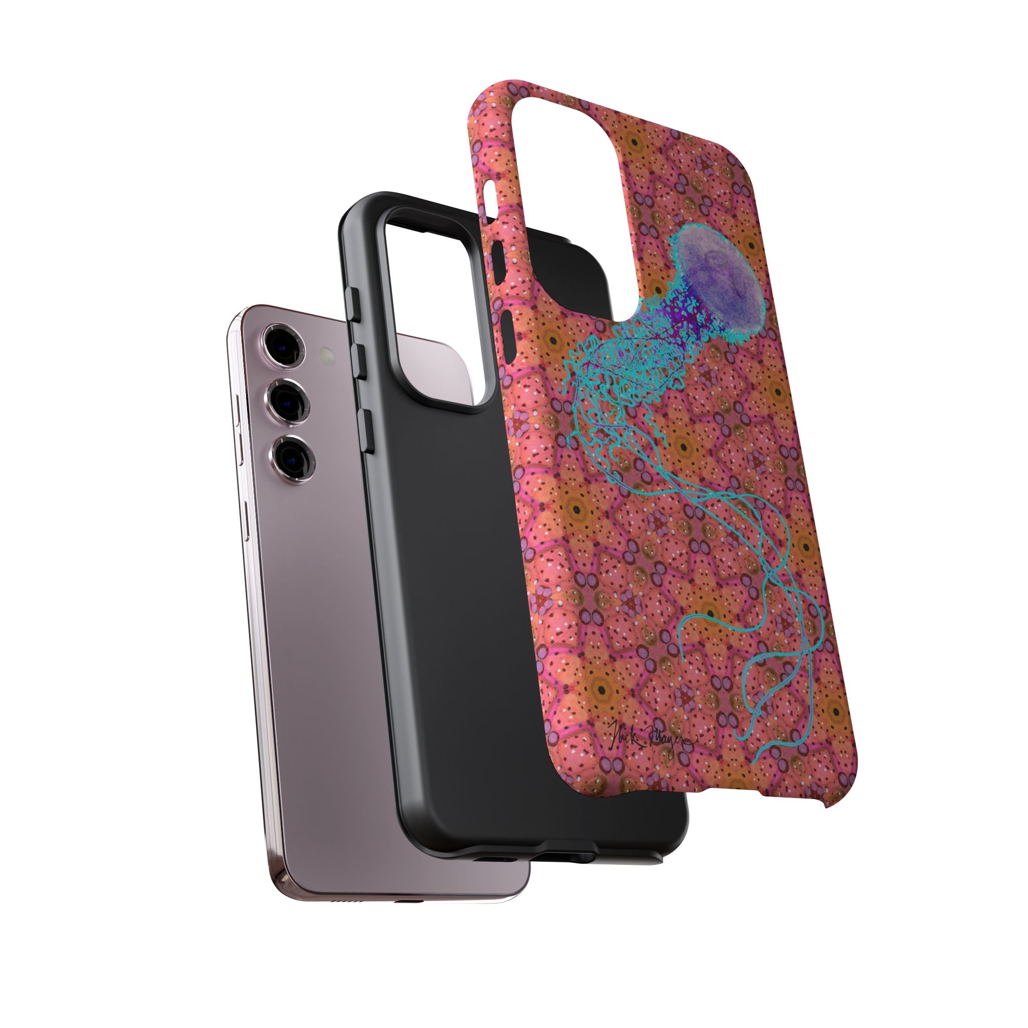 Psychedelic Jellyfish Phone Case (Samsung)