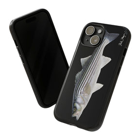 Schoolie Striper Black iPhone 15 Case