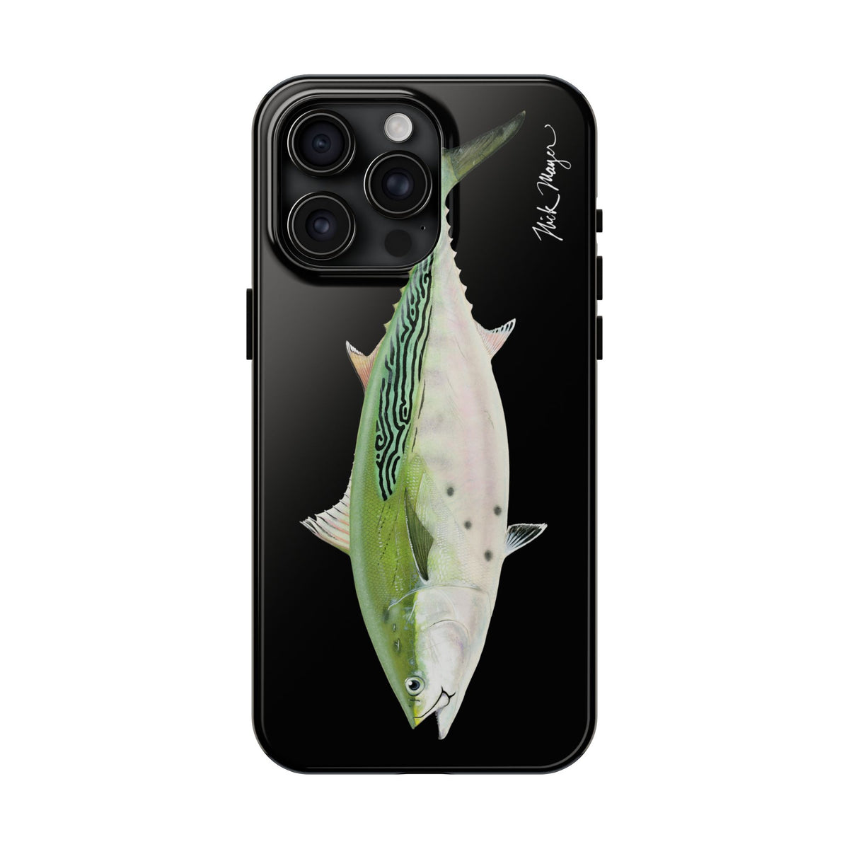 Albie Black Phone Case (iPhone) Printify