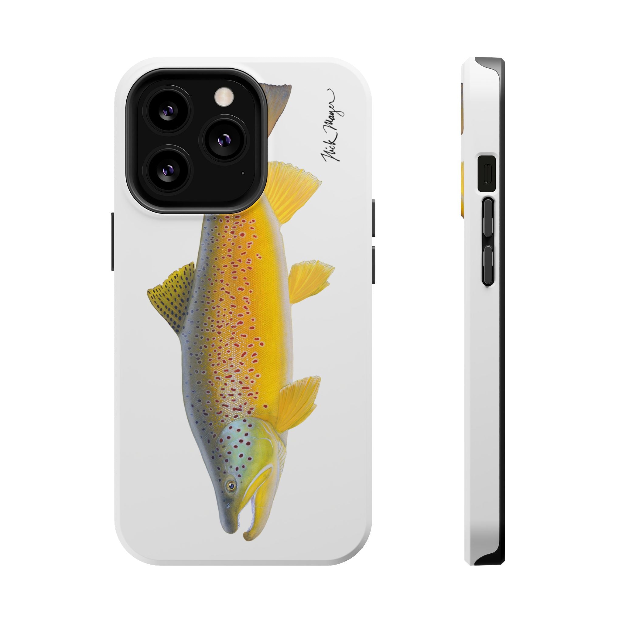Brown Trout 3 MagSafe iPhone Case