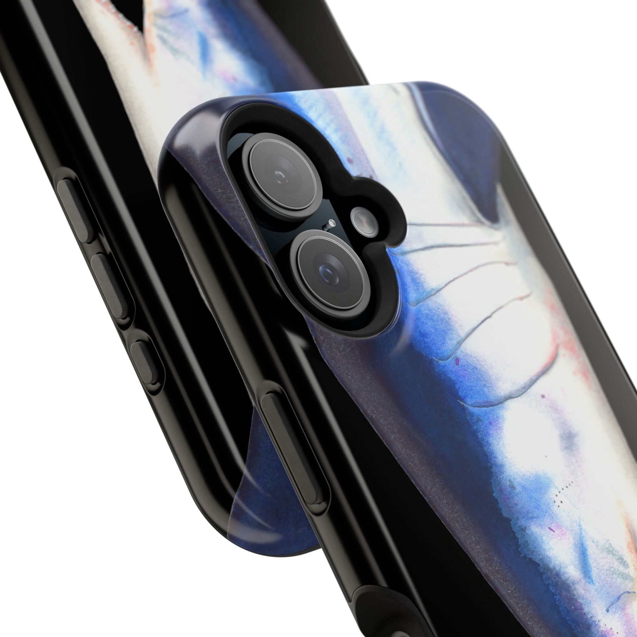 Mako Shark Face MagSafe Black iPhone Case