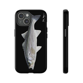 Schoolie Striper Black iPhone 15 Case