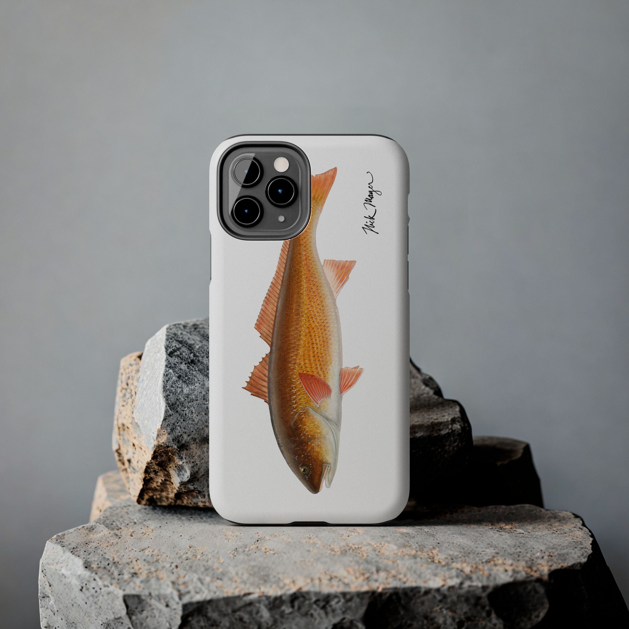 Redfish White Phone Case (iPhone)