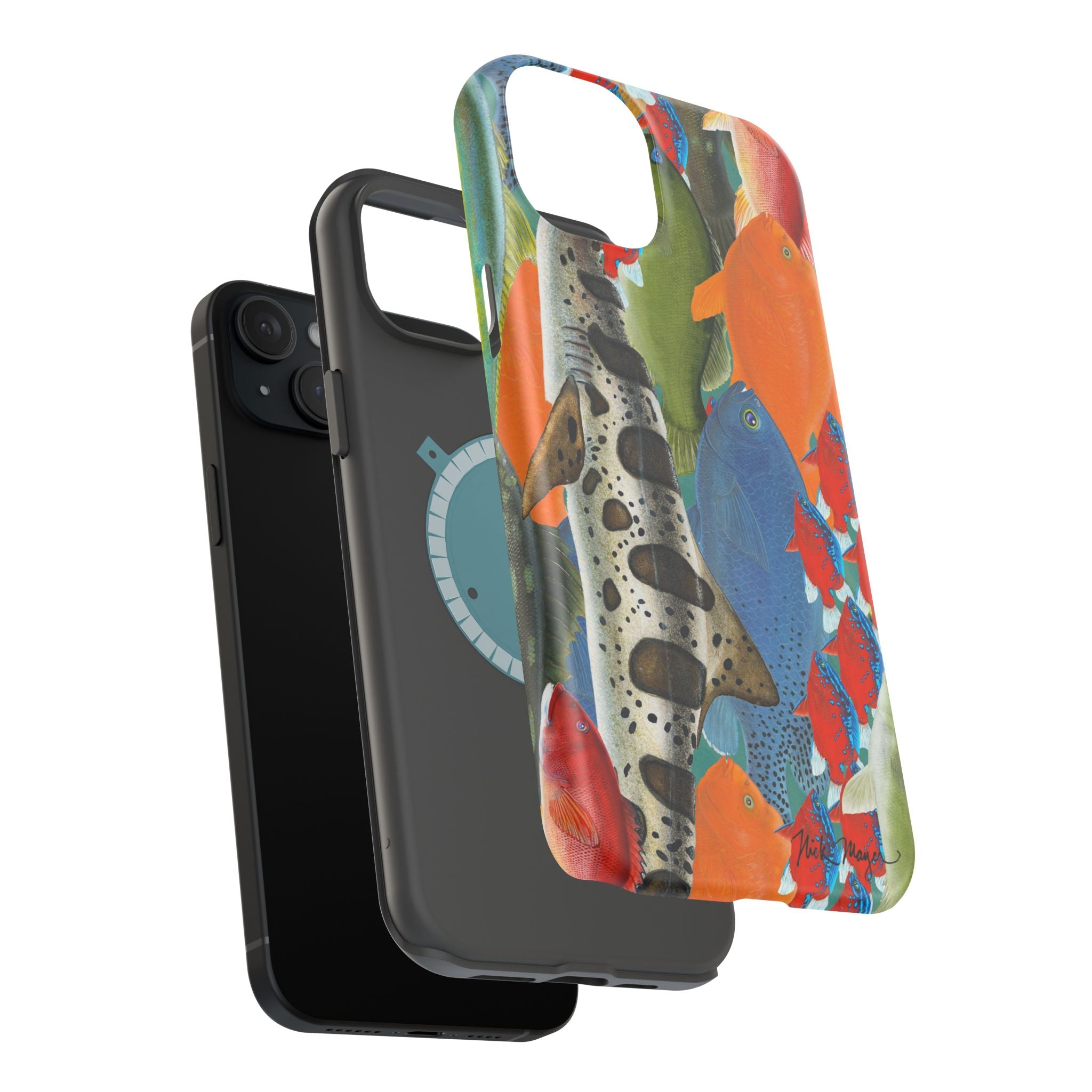California Dive Fish MagSafe iPhone Case