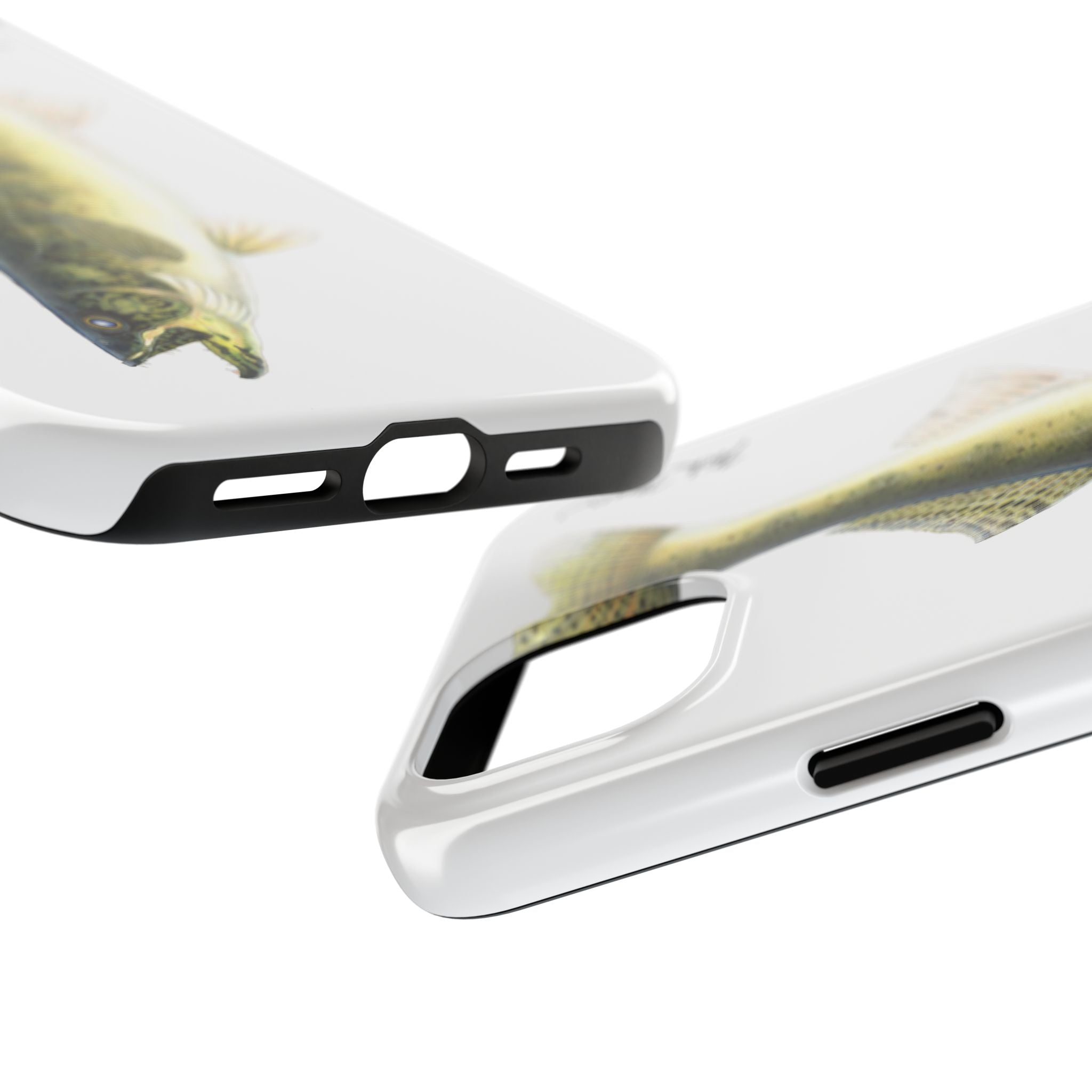 Walleye White Phone Case (iPhone)