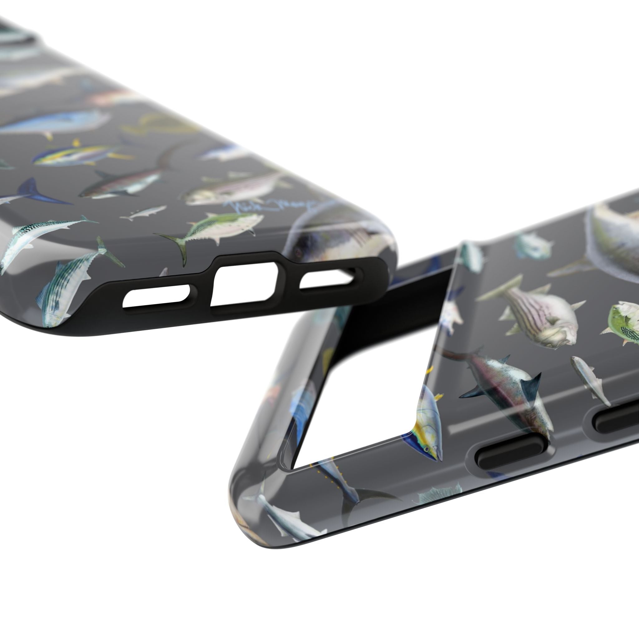 New England Offshore Fish Grey Phone Case, NEW!  (Samsung)
