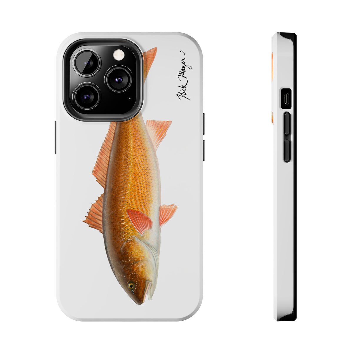 Redfish White Phone Case (iPhone) Printify