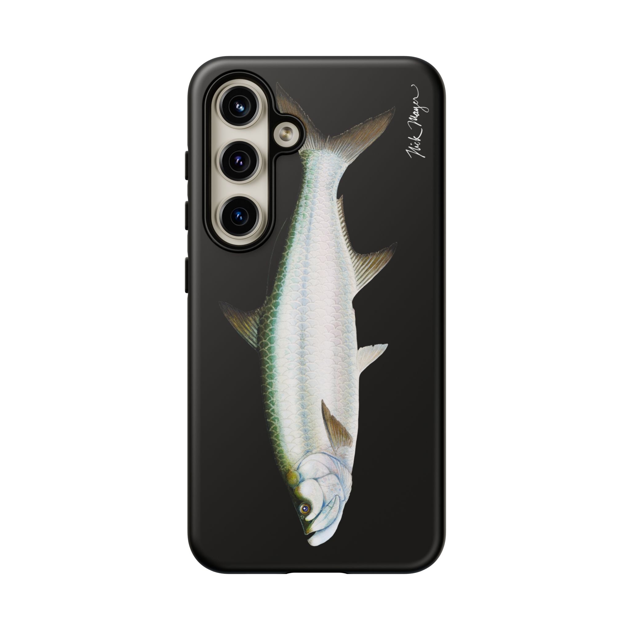 Tarpon Black Phone Case (Samsung) Printify