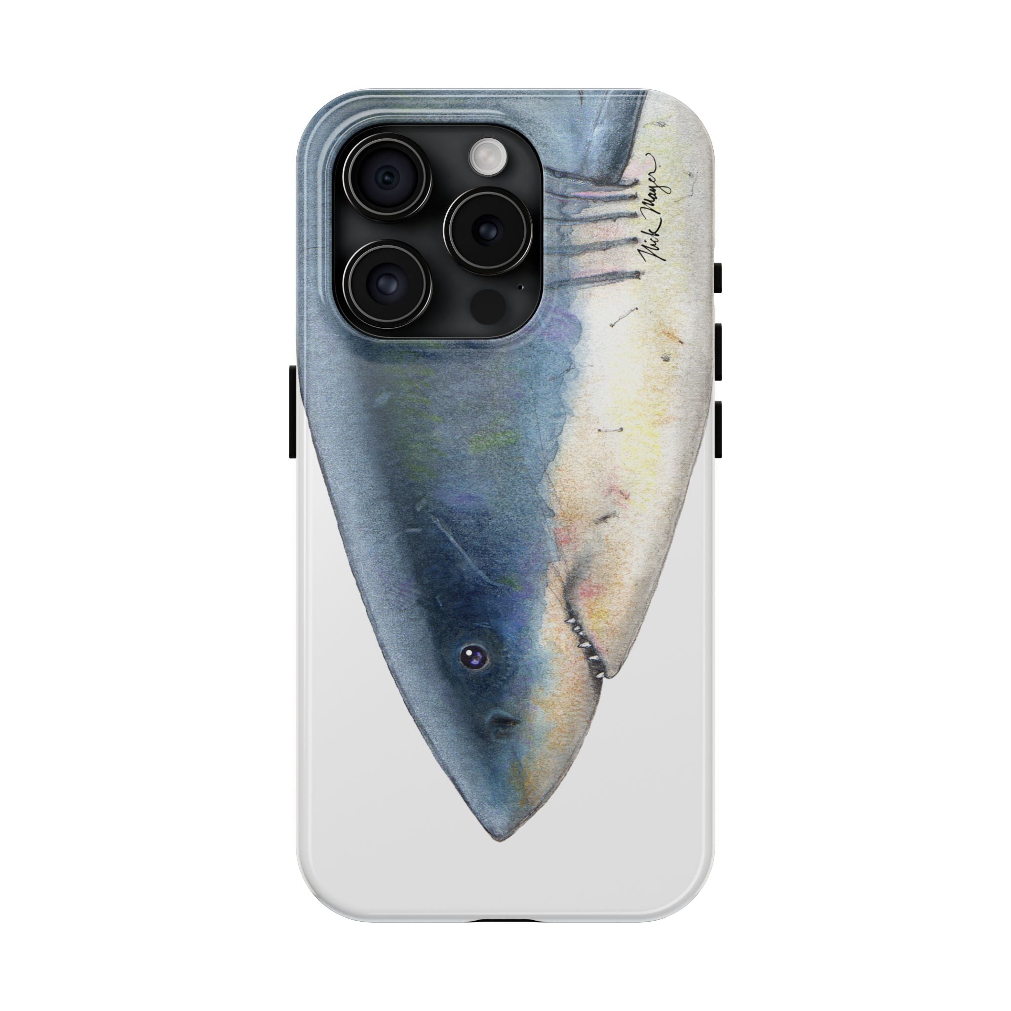 Great White Shark Face Phone Case (iPhone)