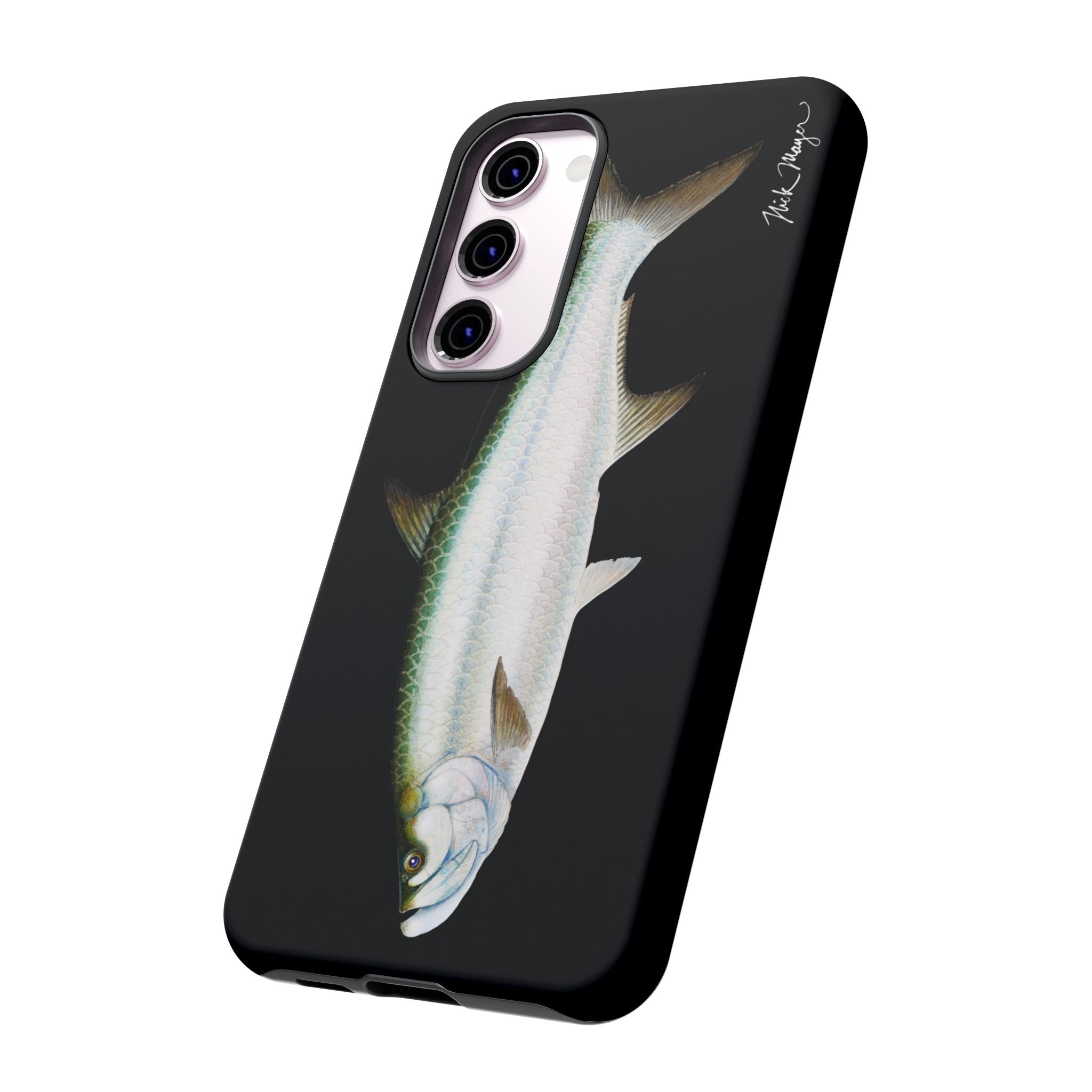 Tarpon Black Phone Case (Samsung) Printify