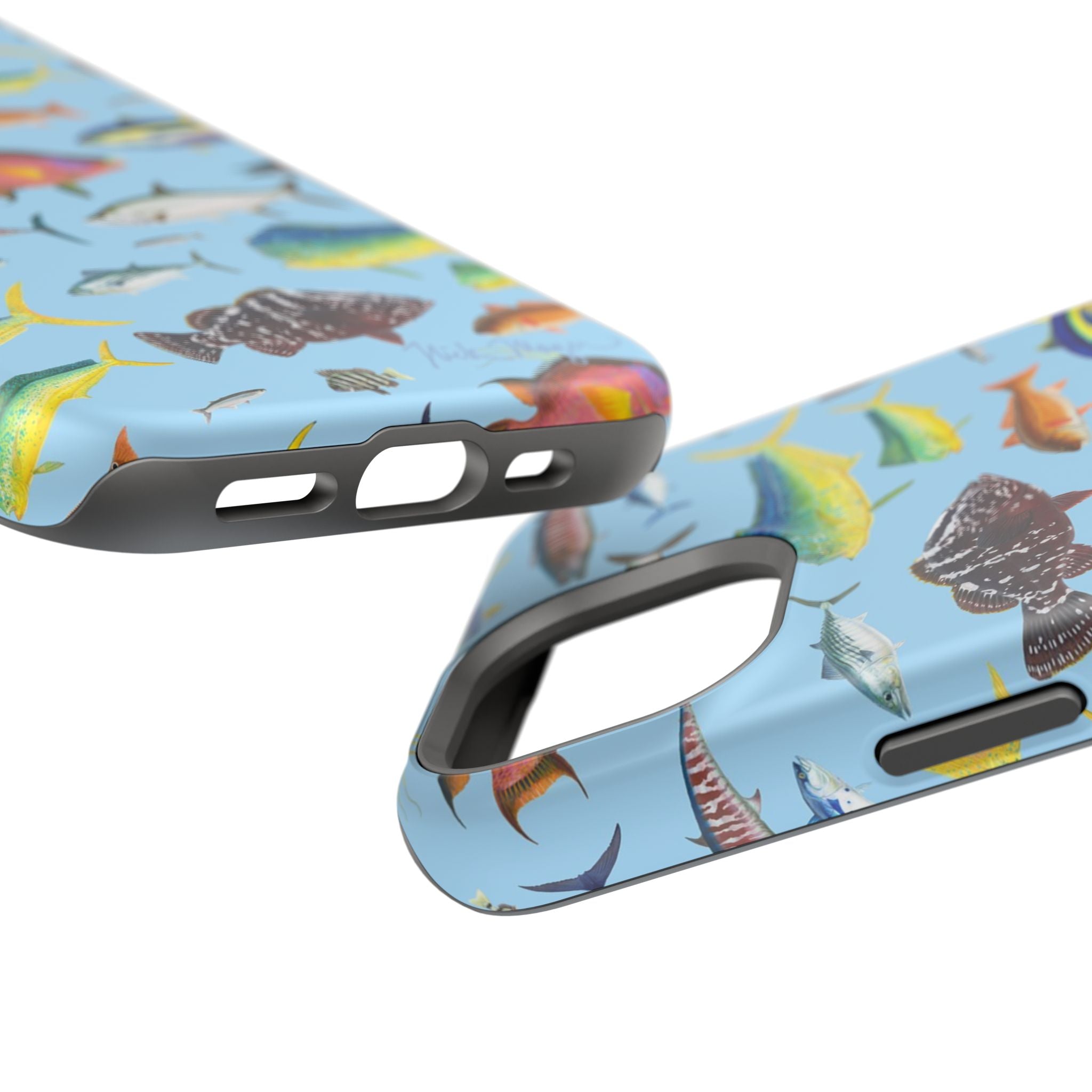 Southern Offshore Fish Blue MagSafe iPhone Case