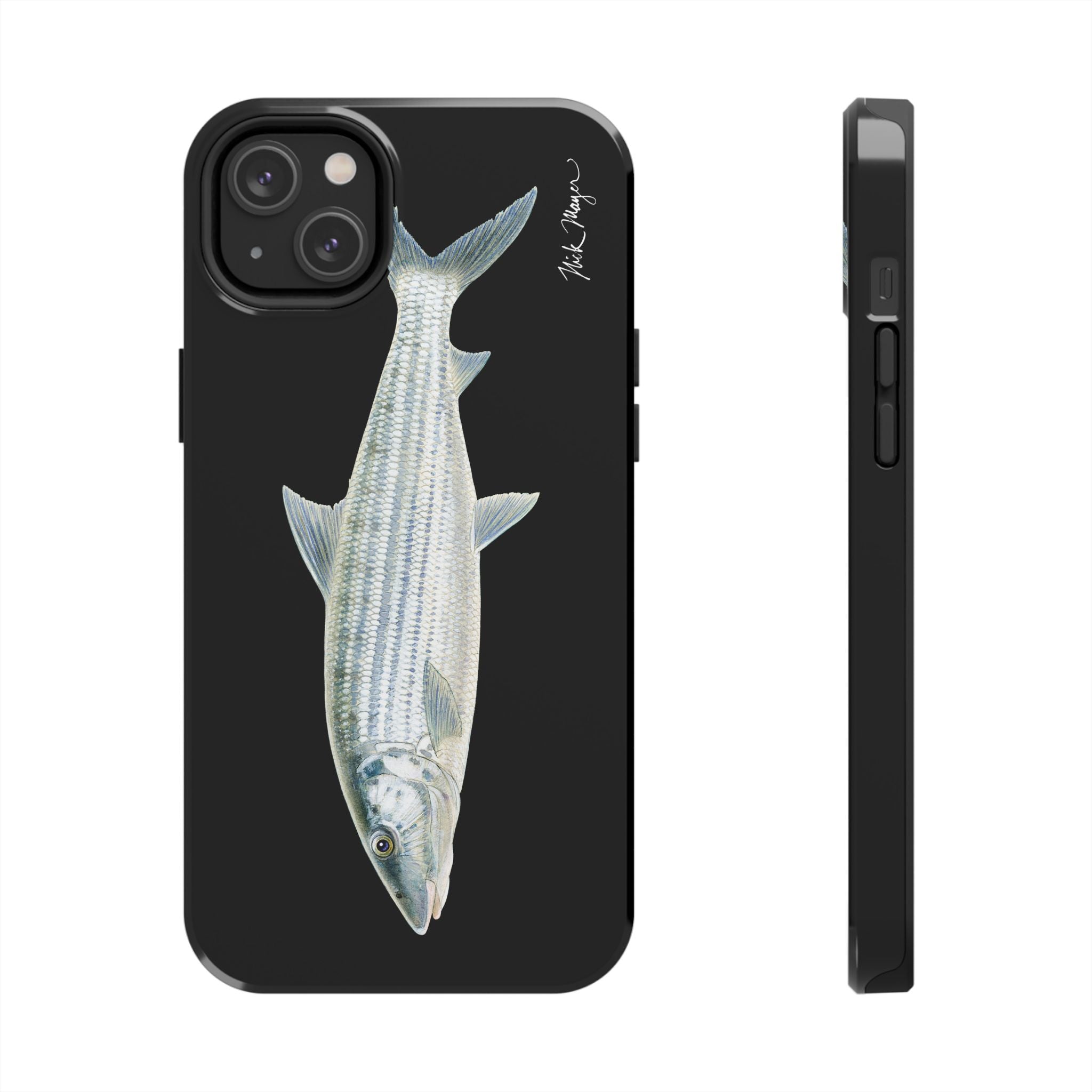 Bonefish Black Phone Case (iPhone)