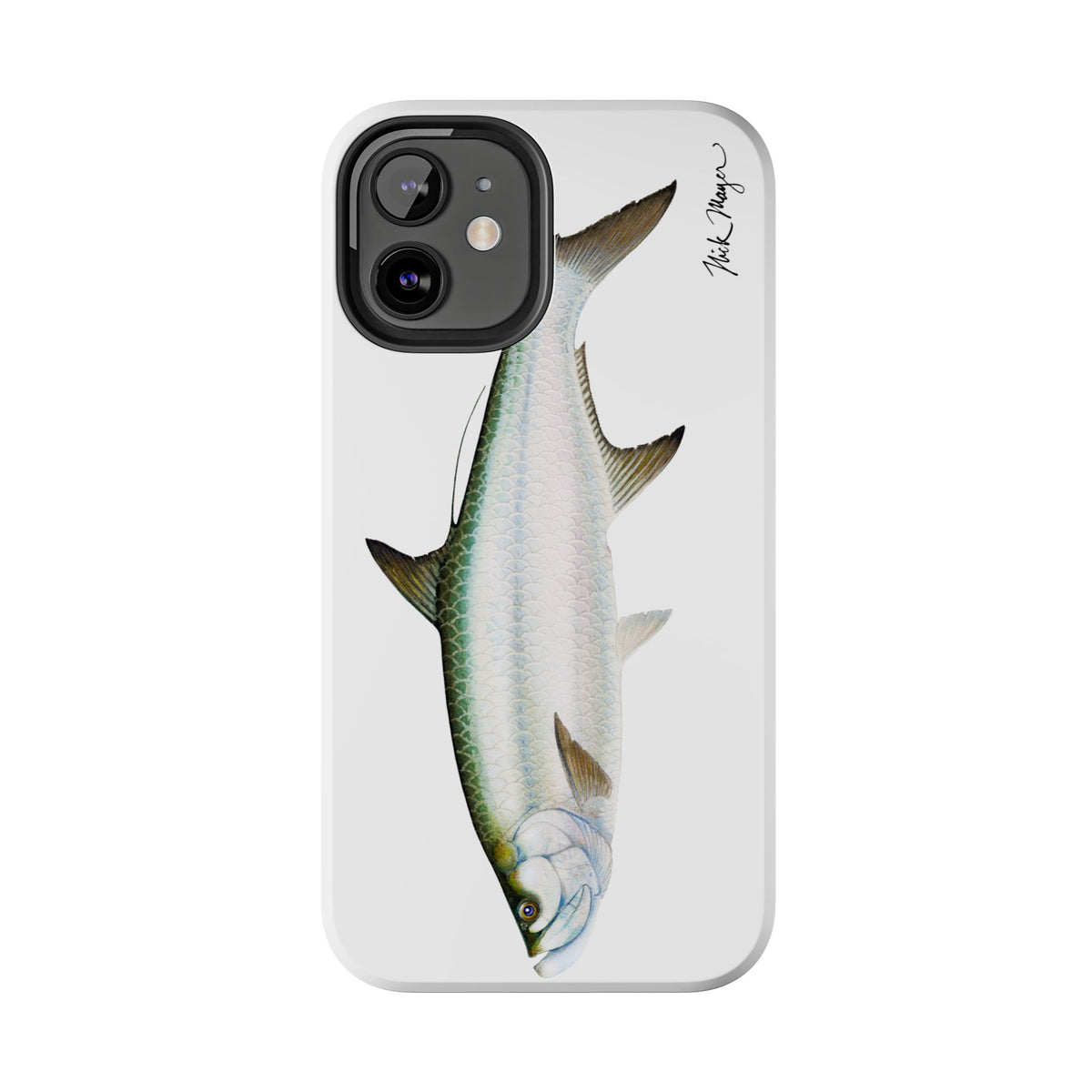 Tarpon White Phone Case (iPhone) Printify