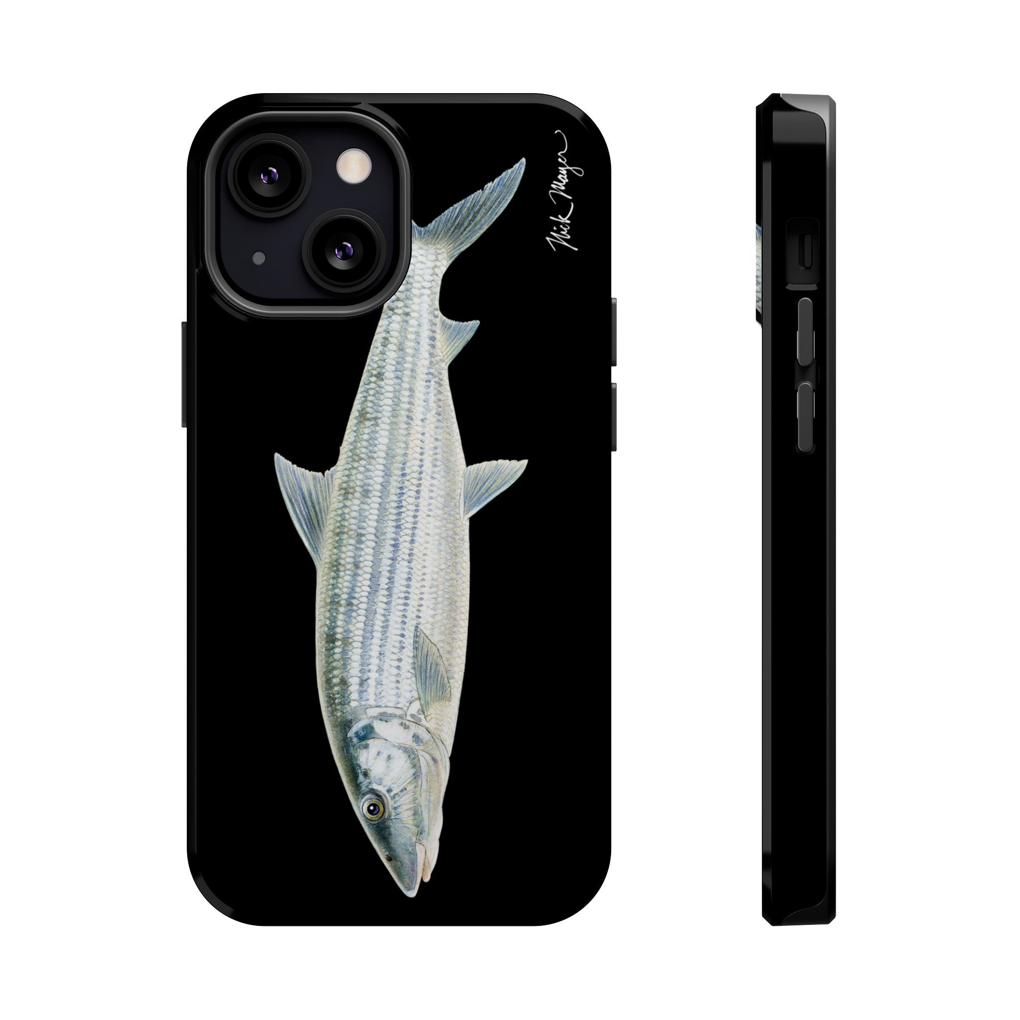 Bonefish MagSafe Black iPhone Case