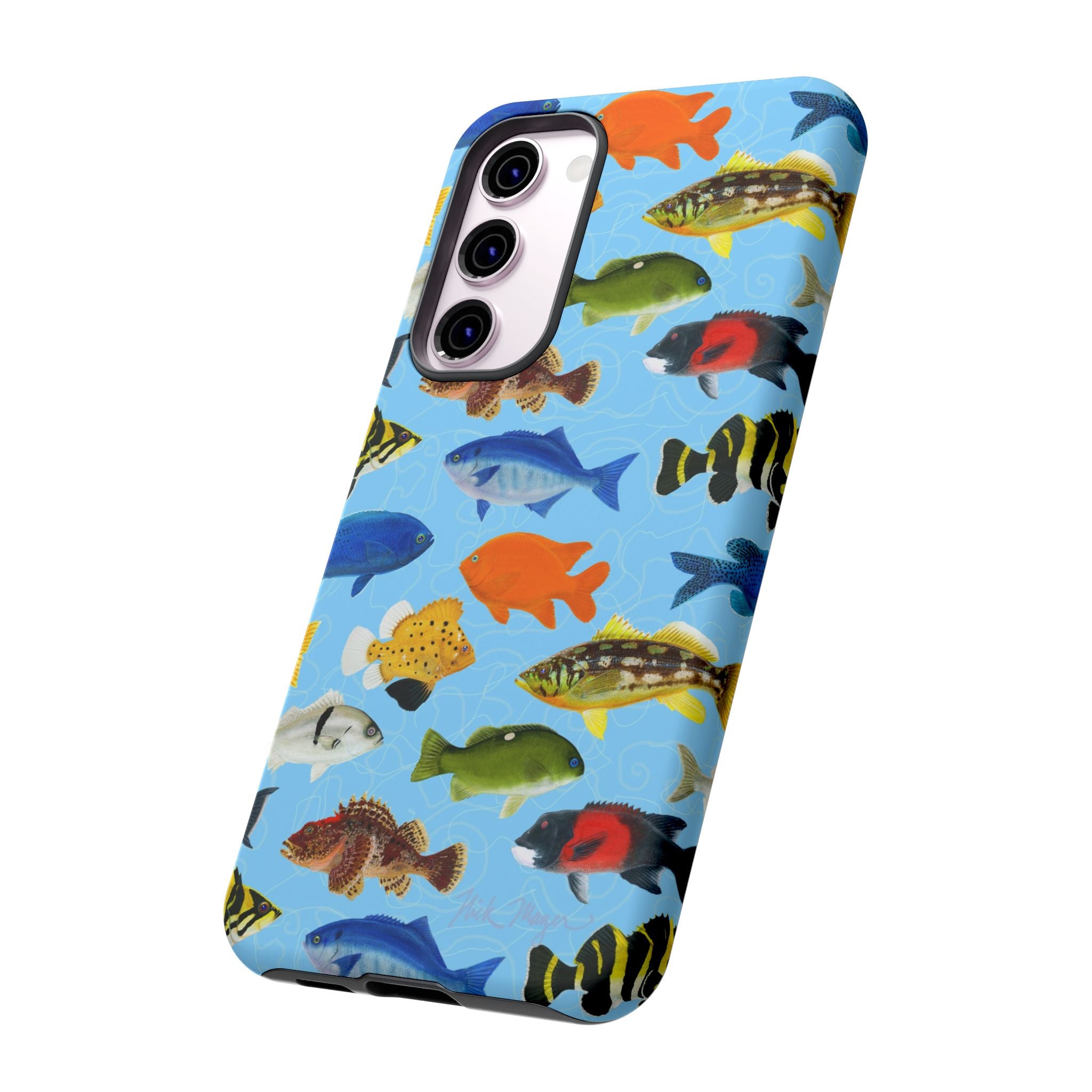 NEW California Fish Blue Phone Case (Samsung)