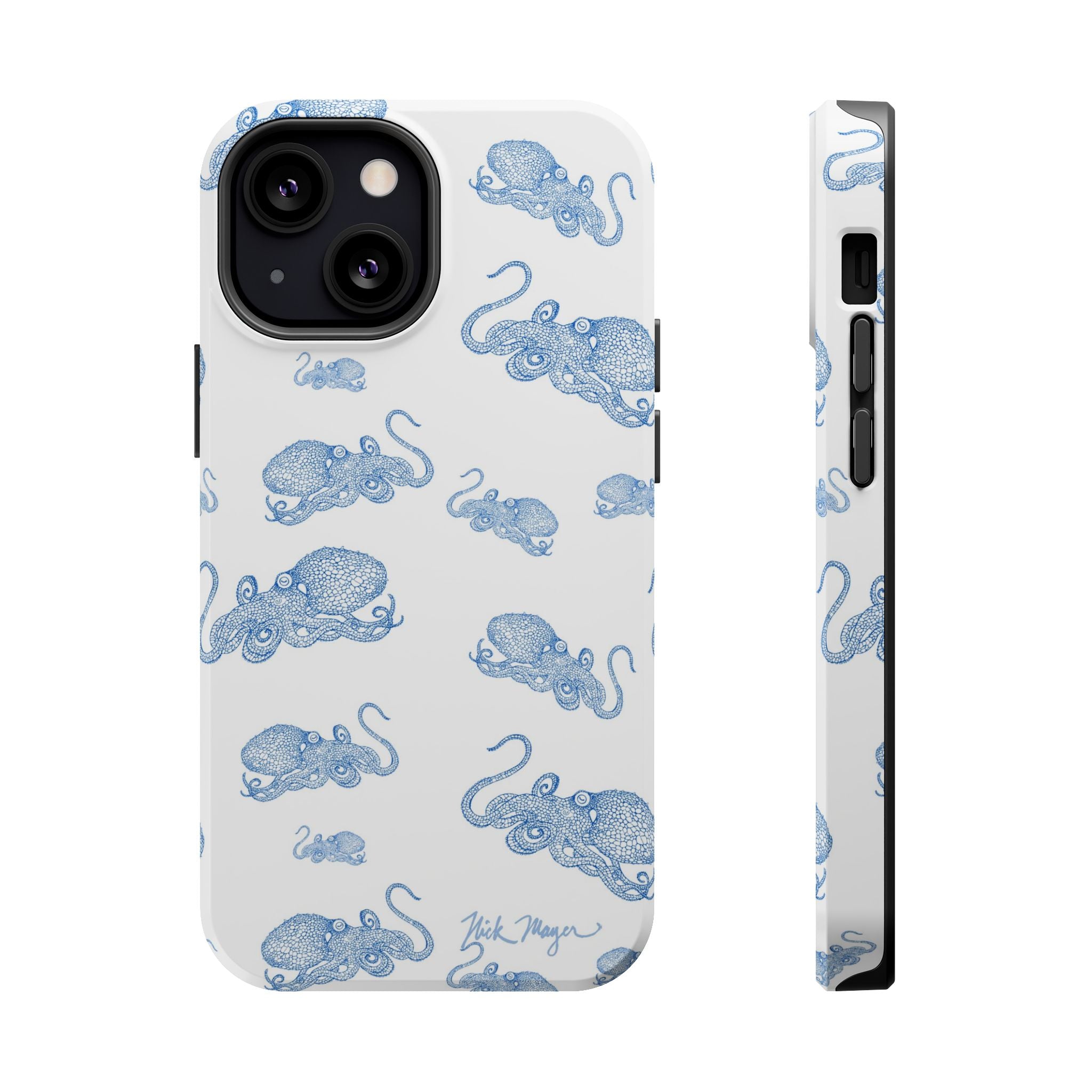 NEW Blue Octopus 2 MagSafe iPhone Case