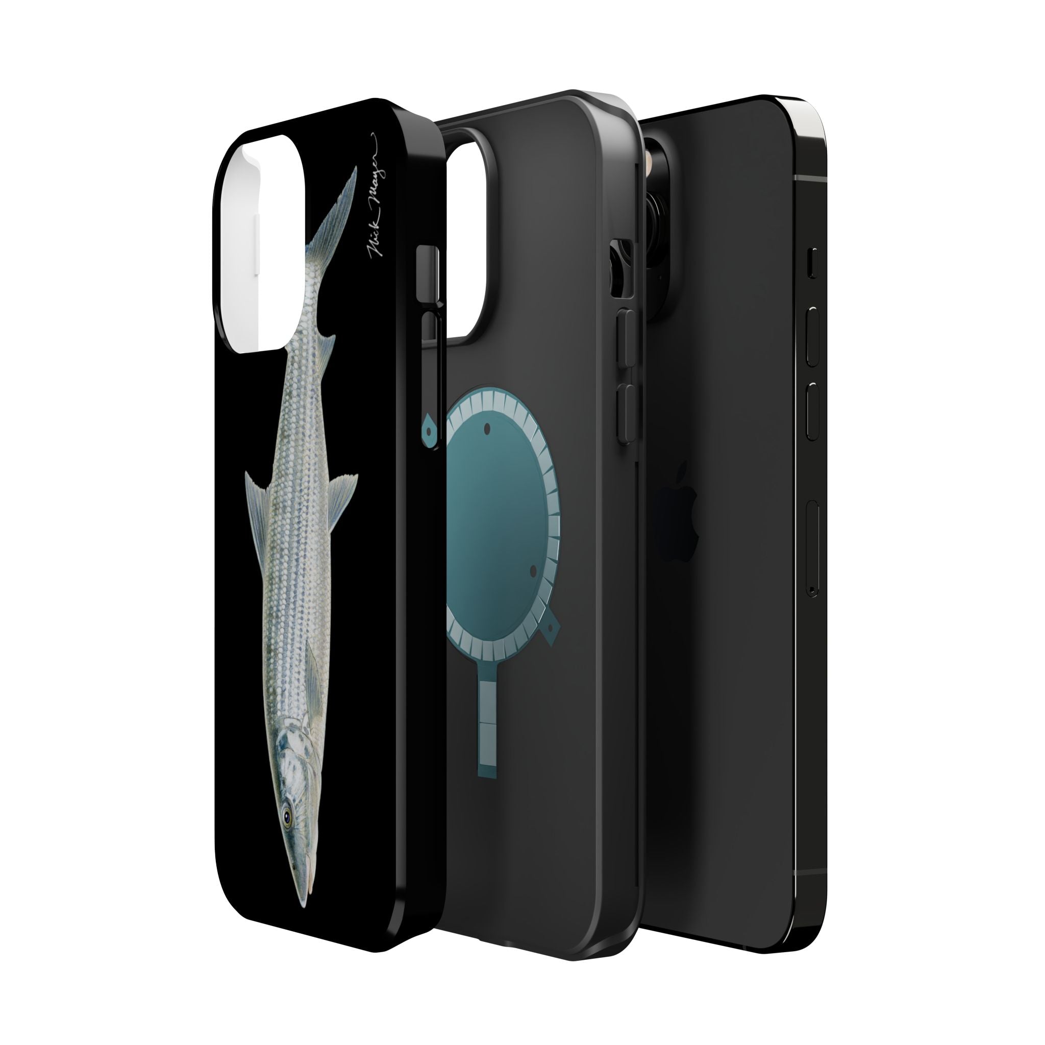 Bonefish MagSafe Black iPhone Case