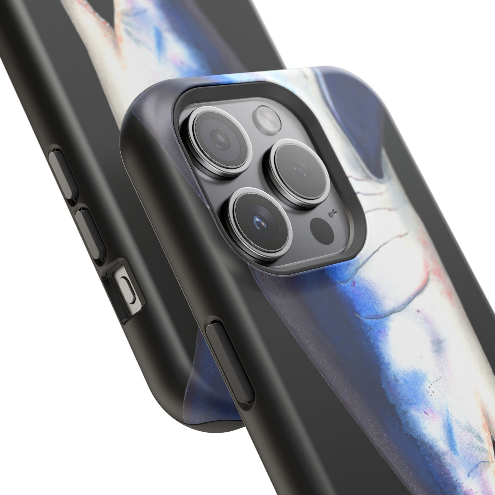 Mako Shark Face MagSafe Black iPhone Case