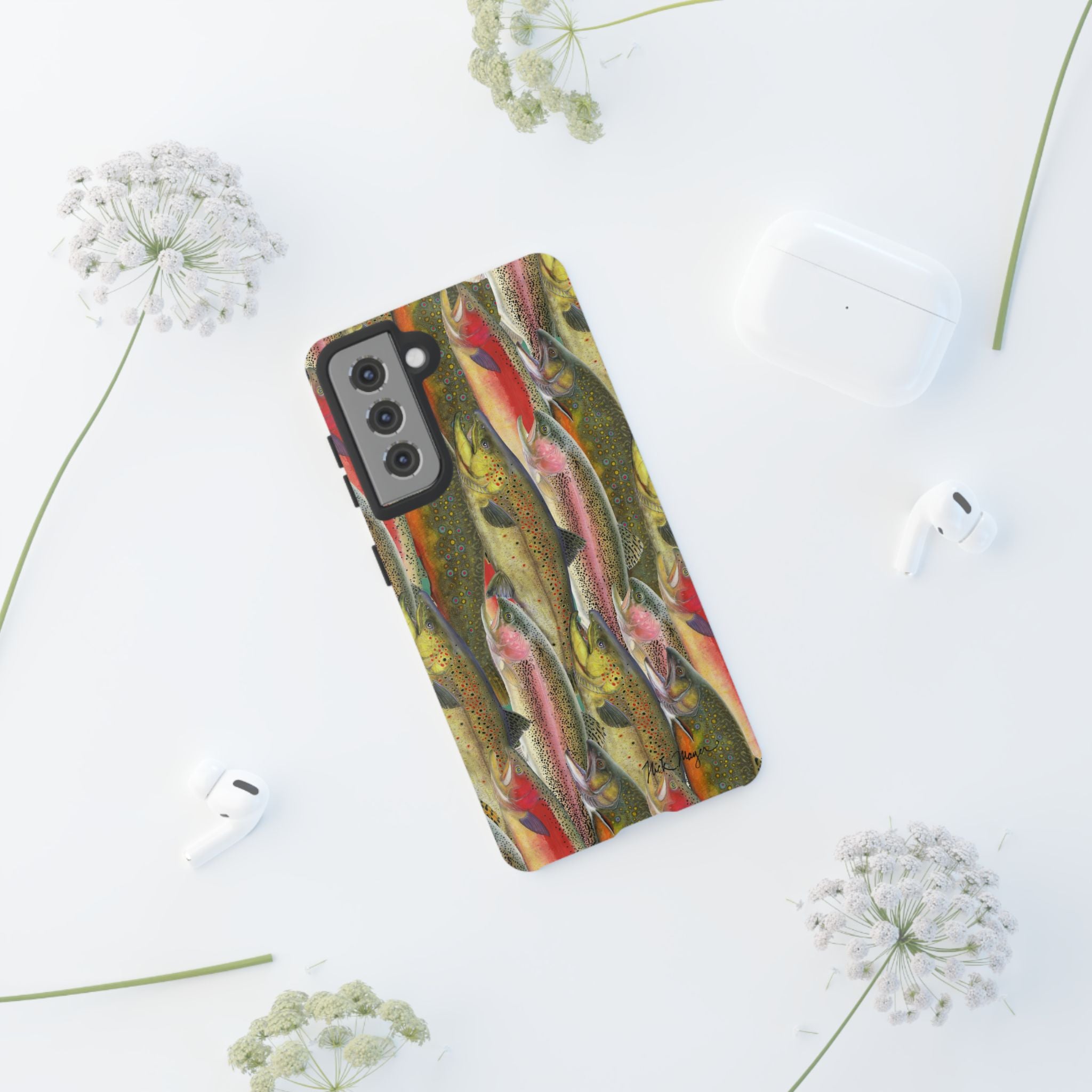 NEW Trout Angler Phone Case (Samsung) Printify