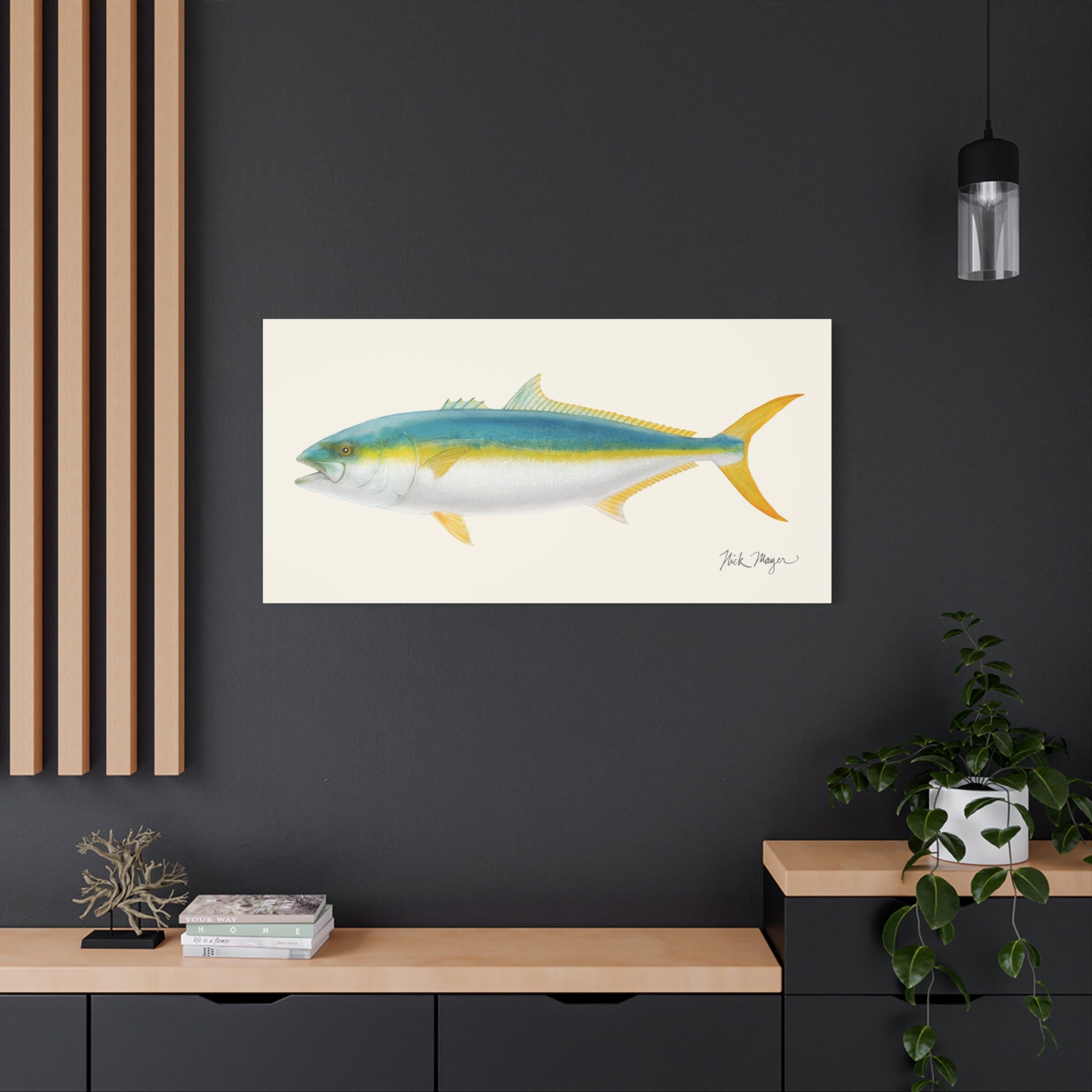 Yellowtail II Canvas Print