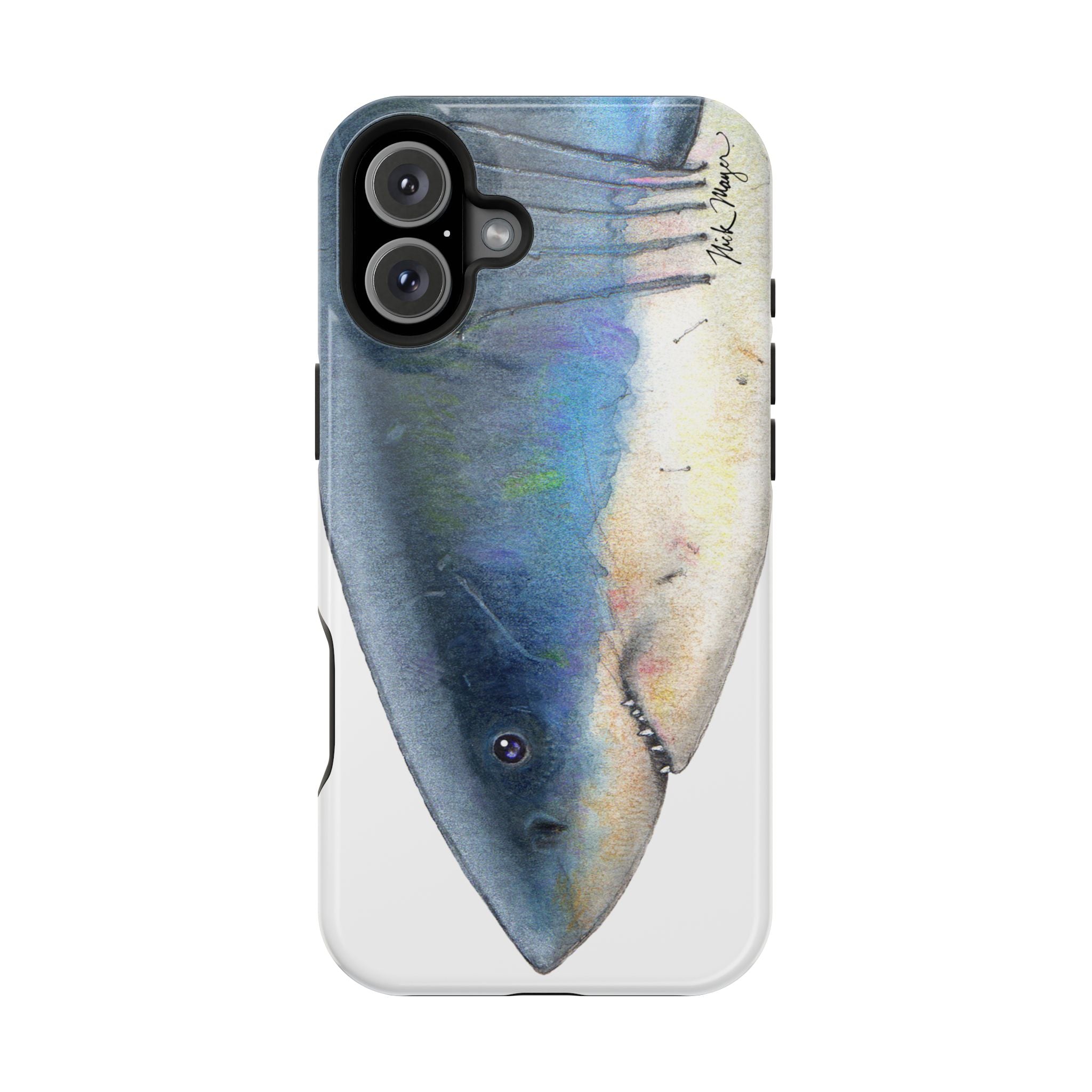 Great White Shark Face MagSafe iPhone Case