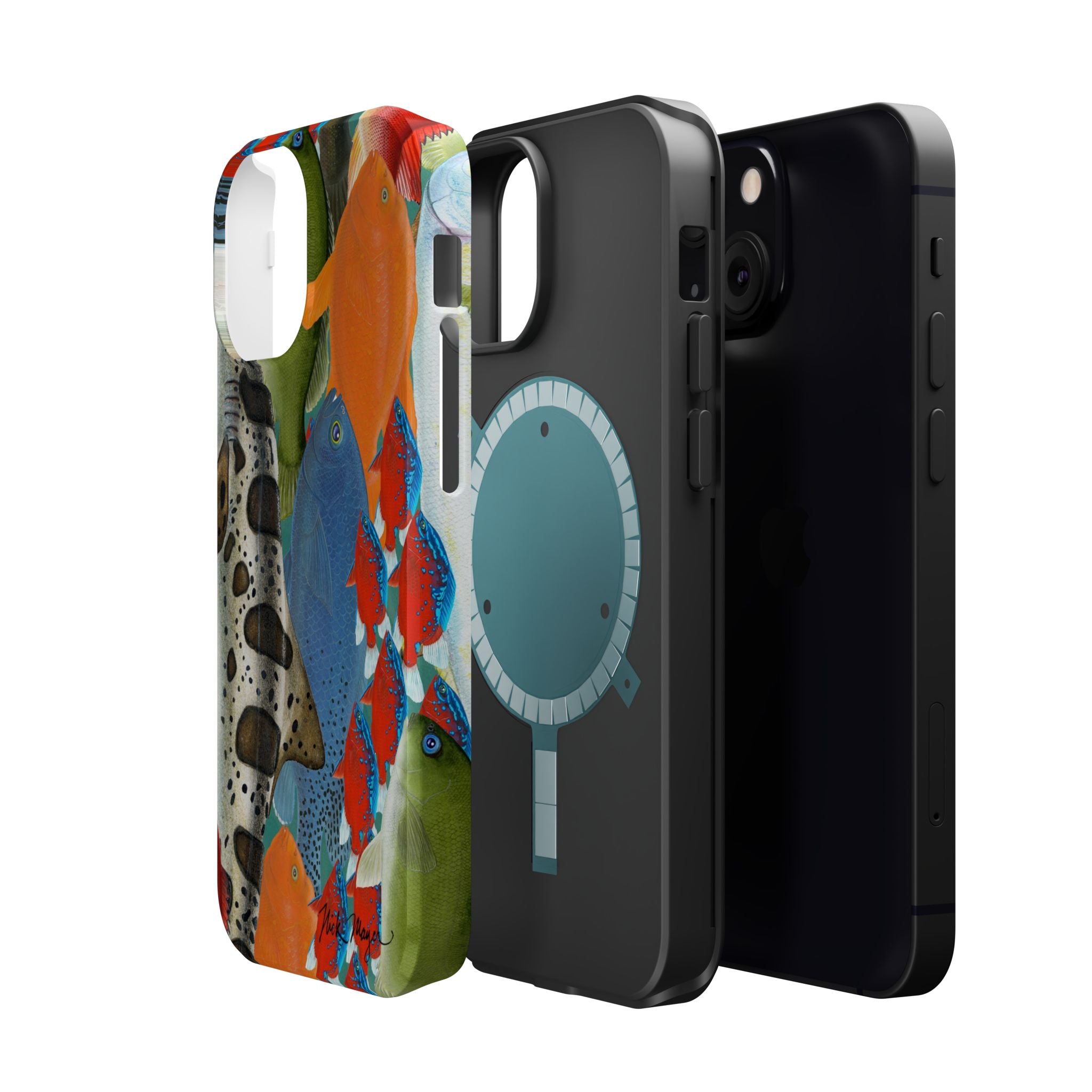 California Dive Fish MagSafe iPhone Case