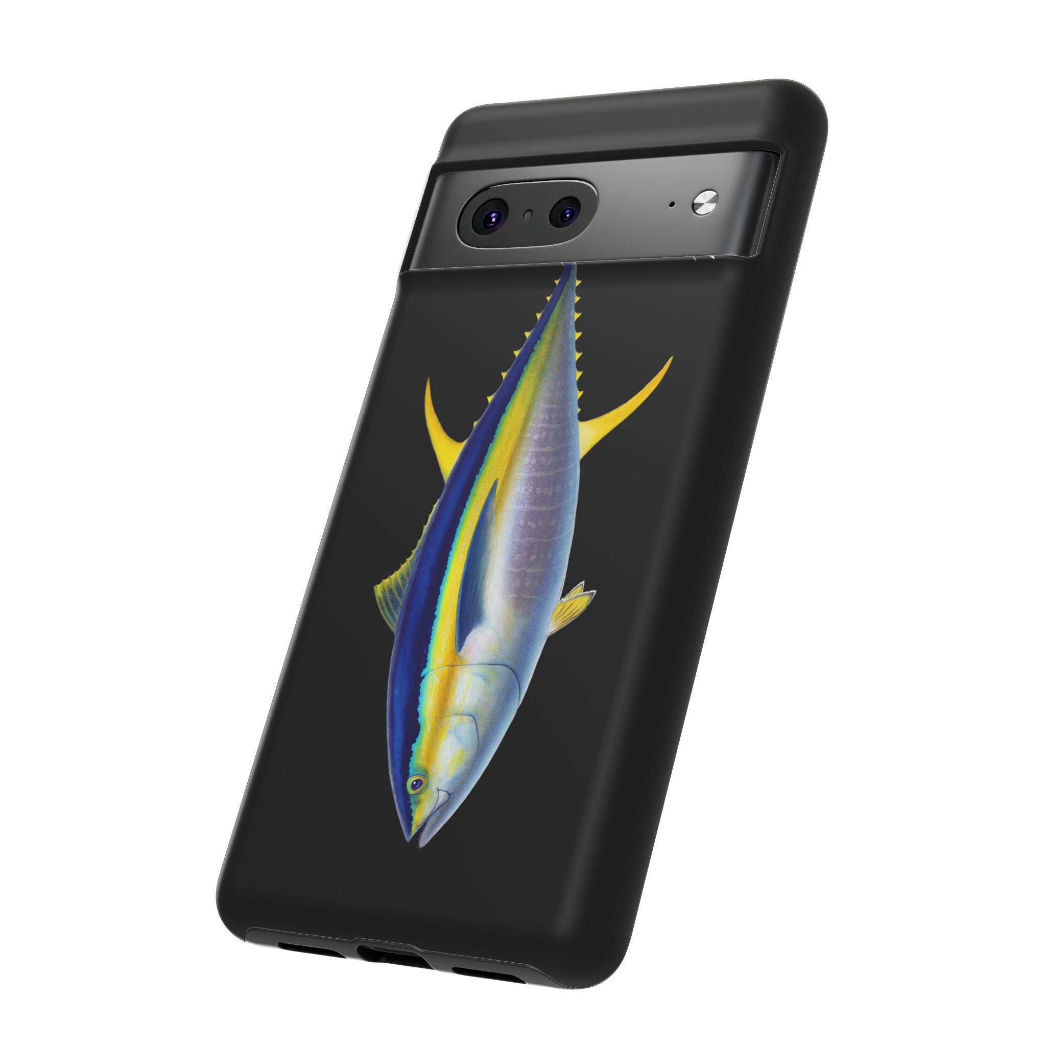 Yellowfin Tuna Black Phone Case (Samsung) Printify