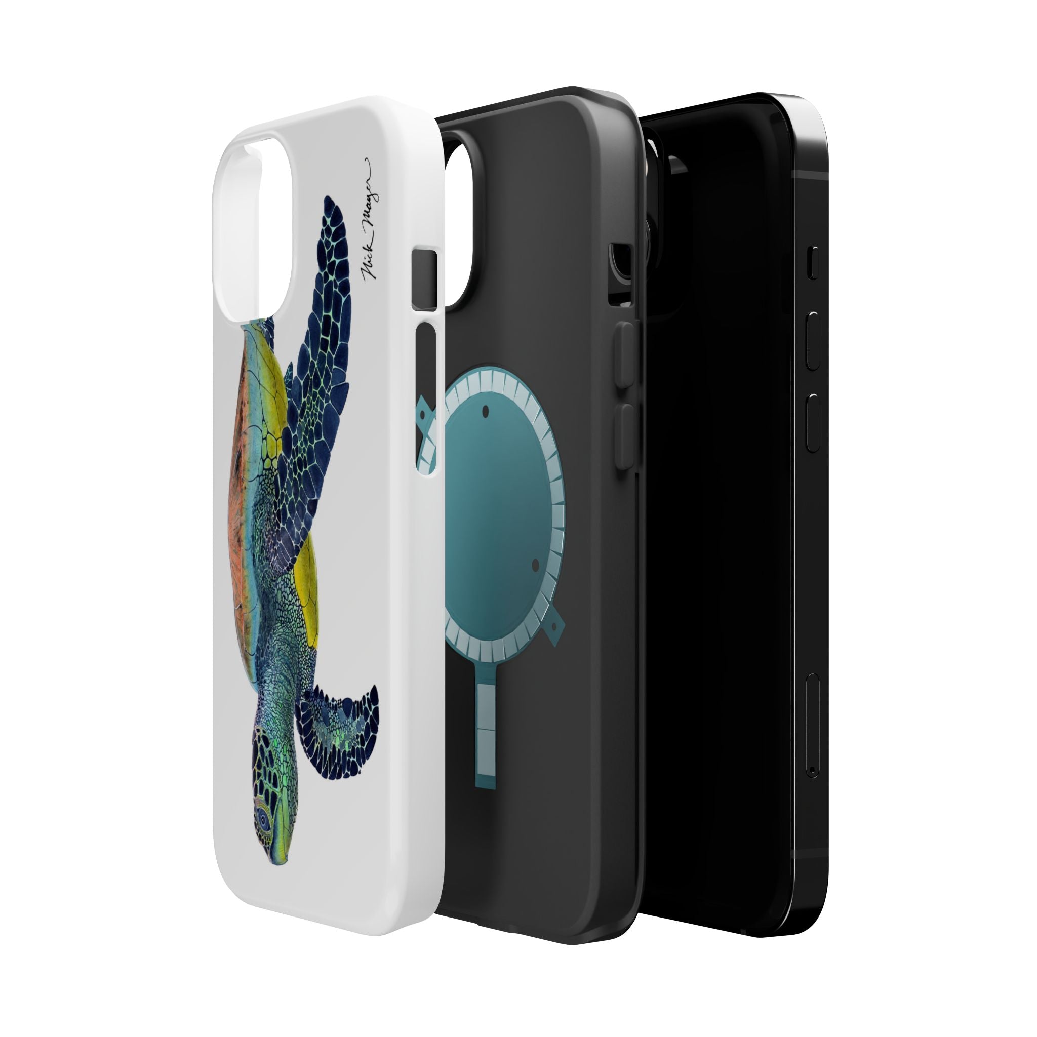Green Sea Turtle II MagSafe iPhone Case