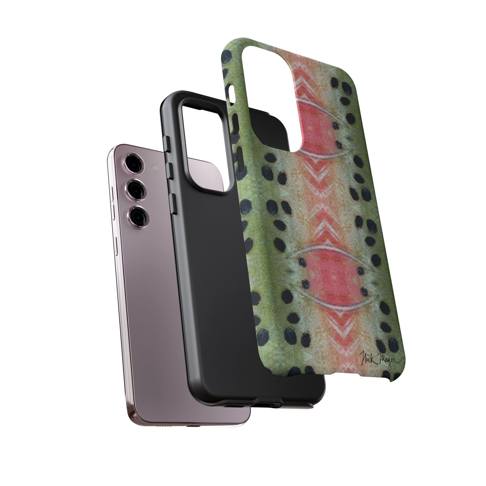 Rainbow Trout Pattern Phone Case (Samsung) Printify