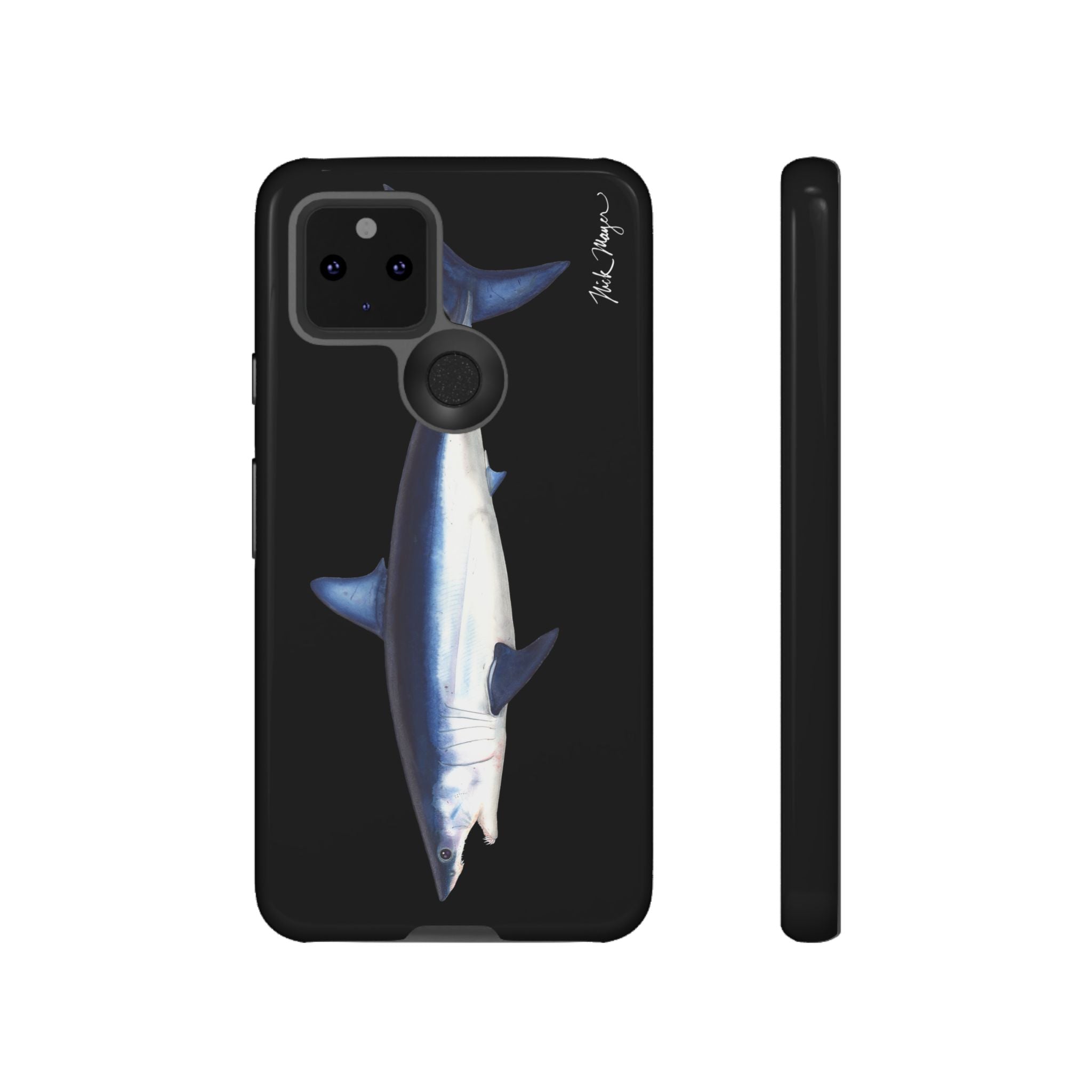 Mako Shark Black Phone Case (Samsung)